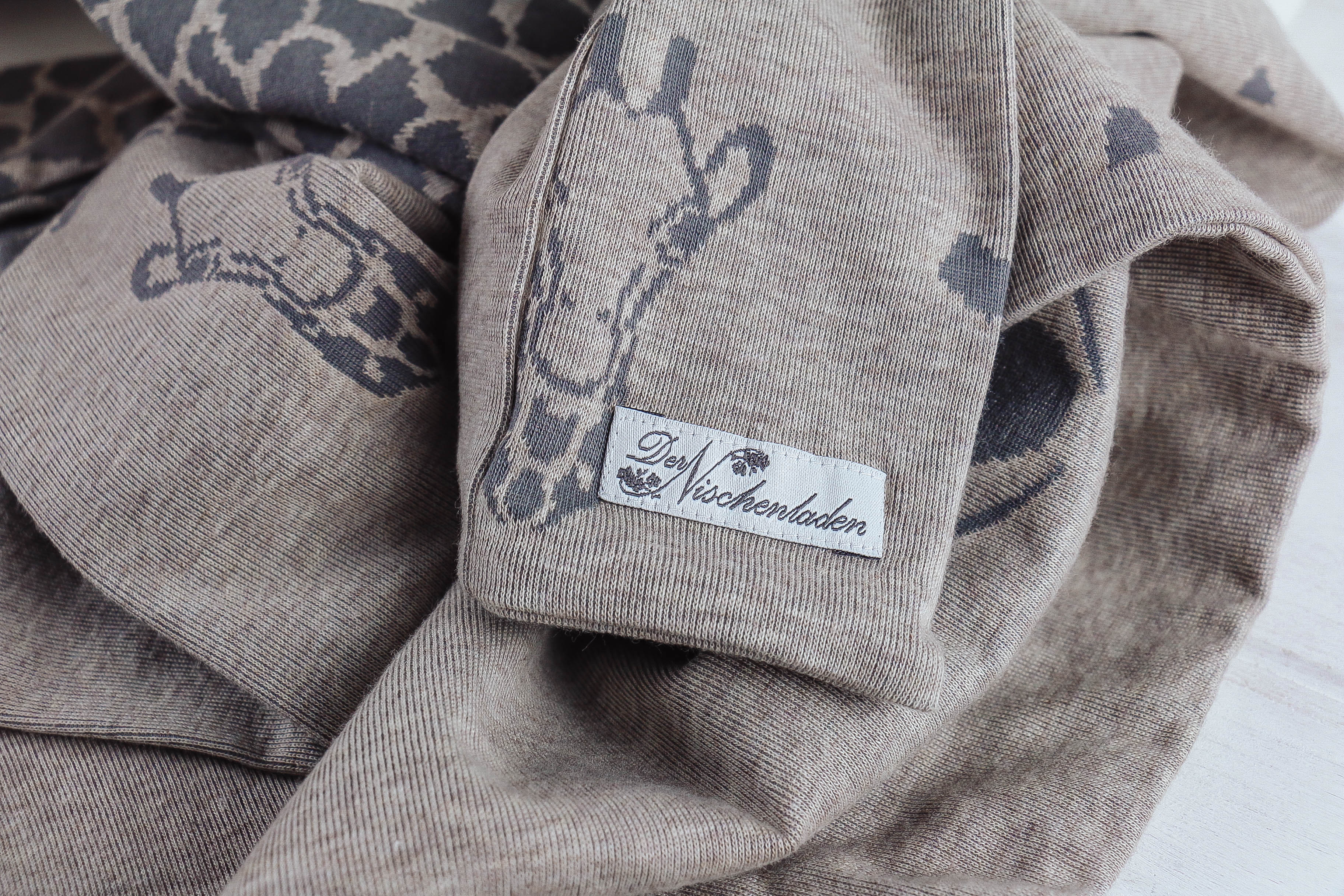 Nischenladen-96 Babydecke Giraffe