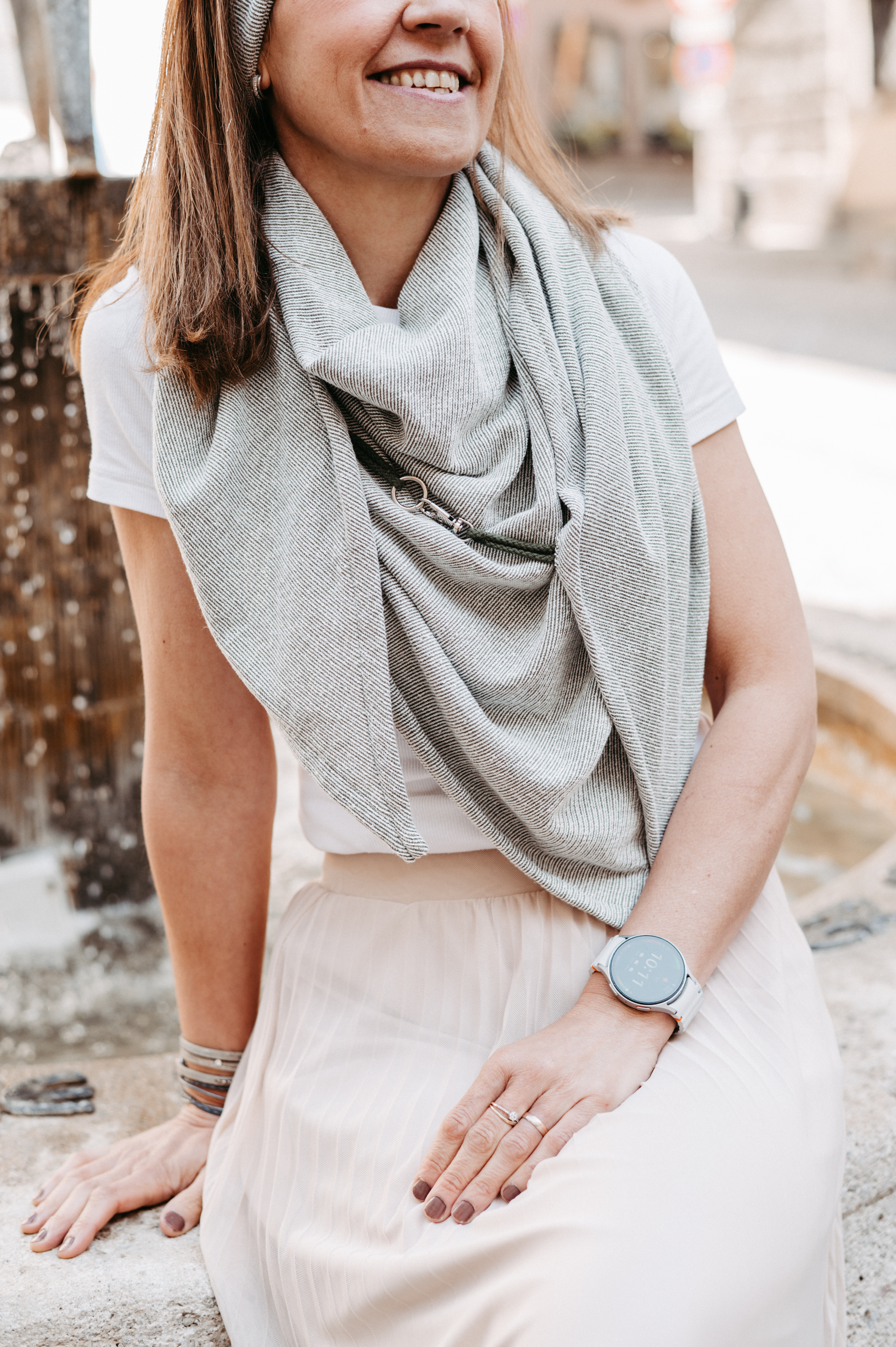 Dreieckstuch Sommer grün Dreieckstuch Sommer grün