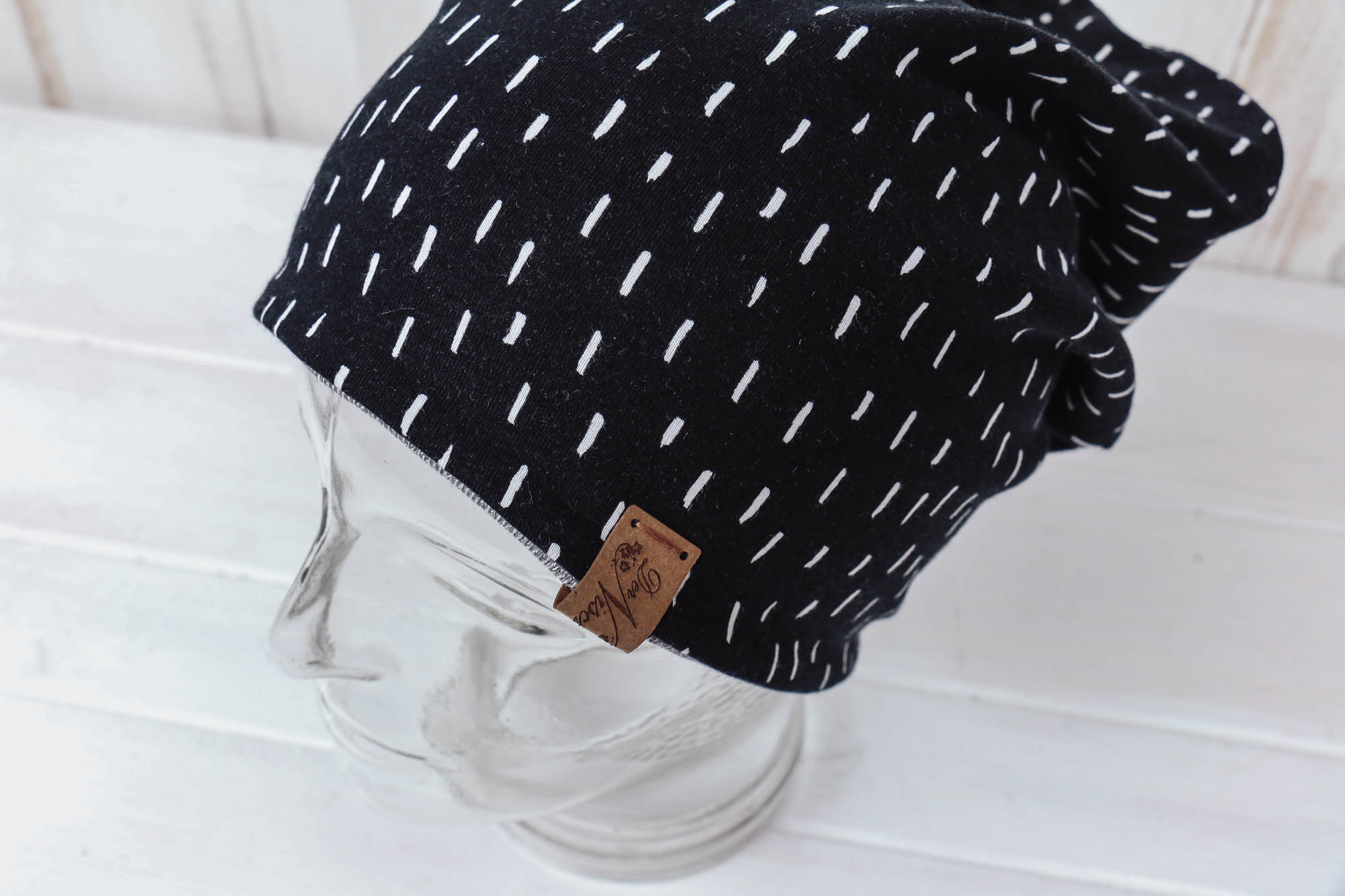 IMG_8463 Jersey Haube black & white