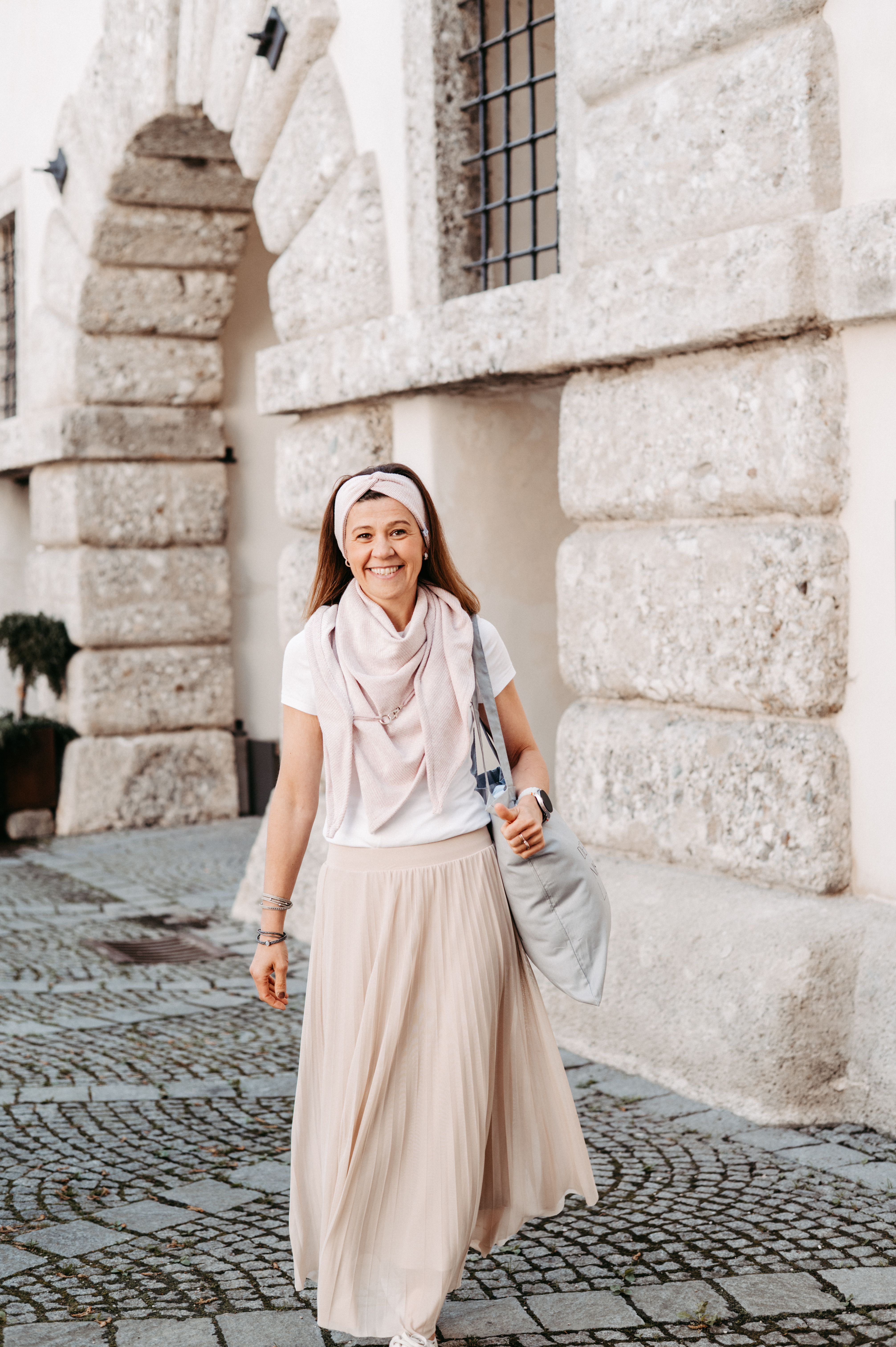 Dreieckstuch Sommer rose Dreieckstuch Sommer rose