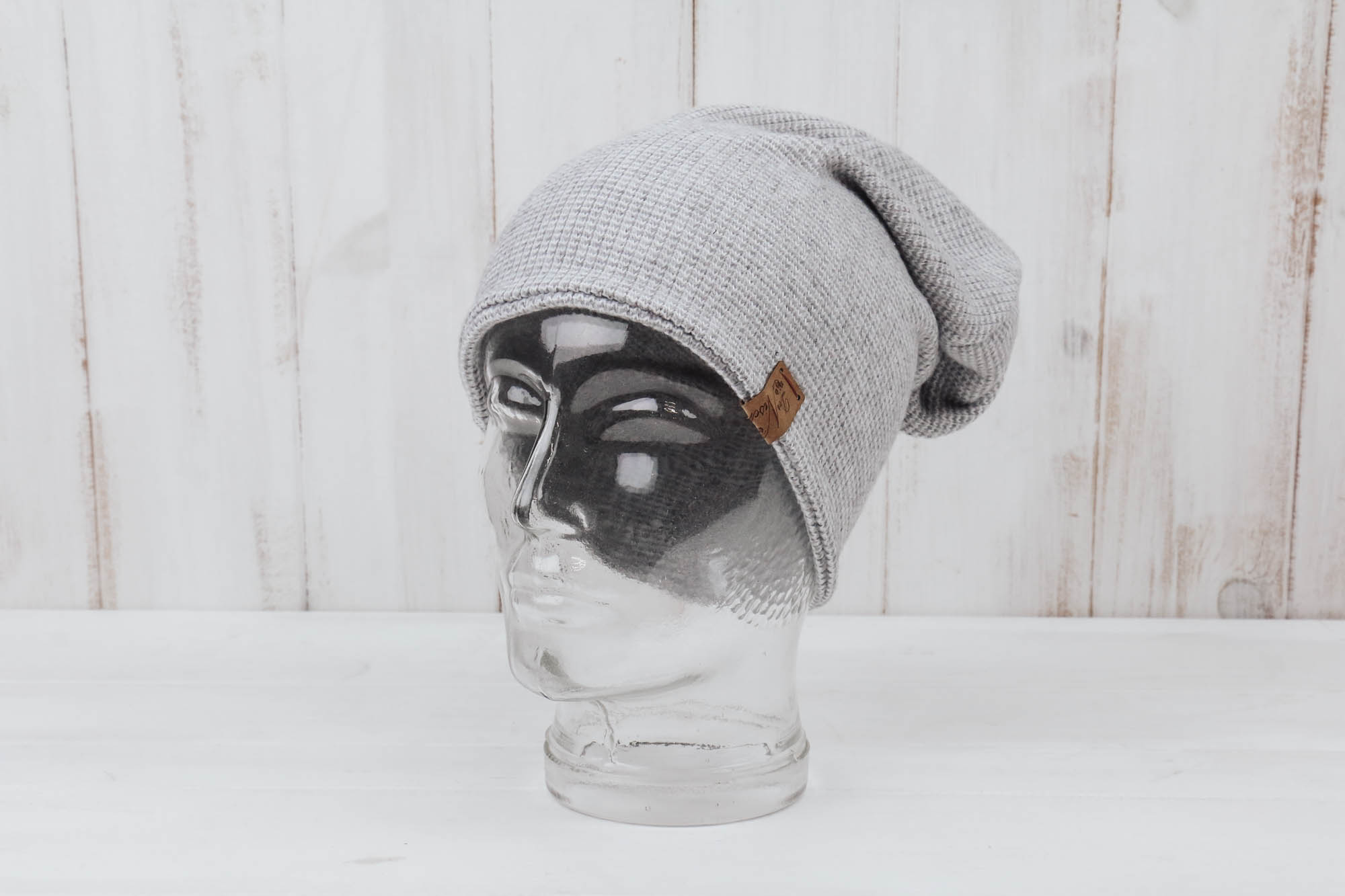 IMG_0469 Haube Recycling Jacquard hellgrau