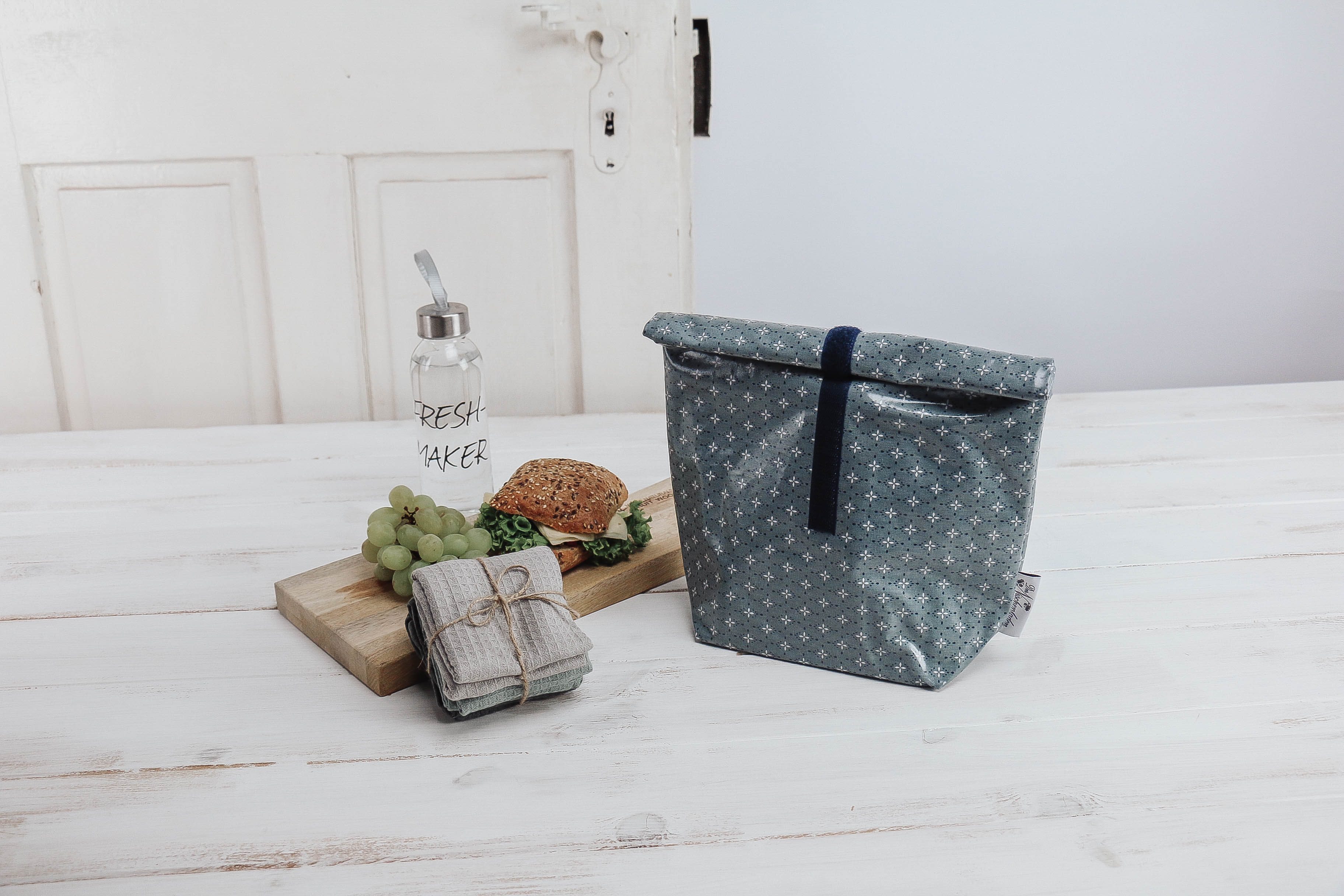 Lunchbag Jasmin blau