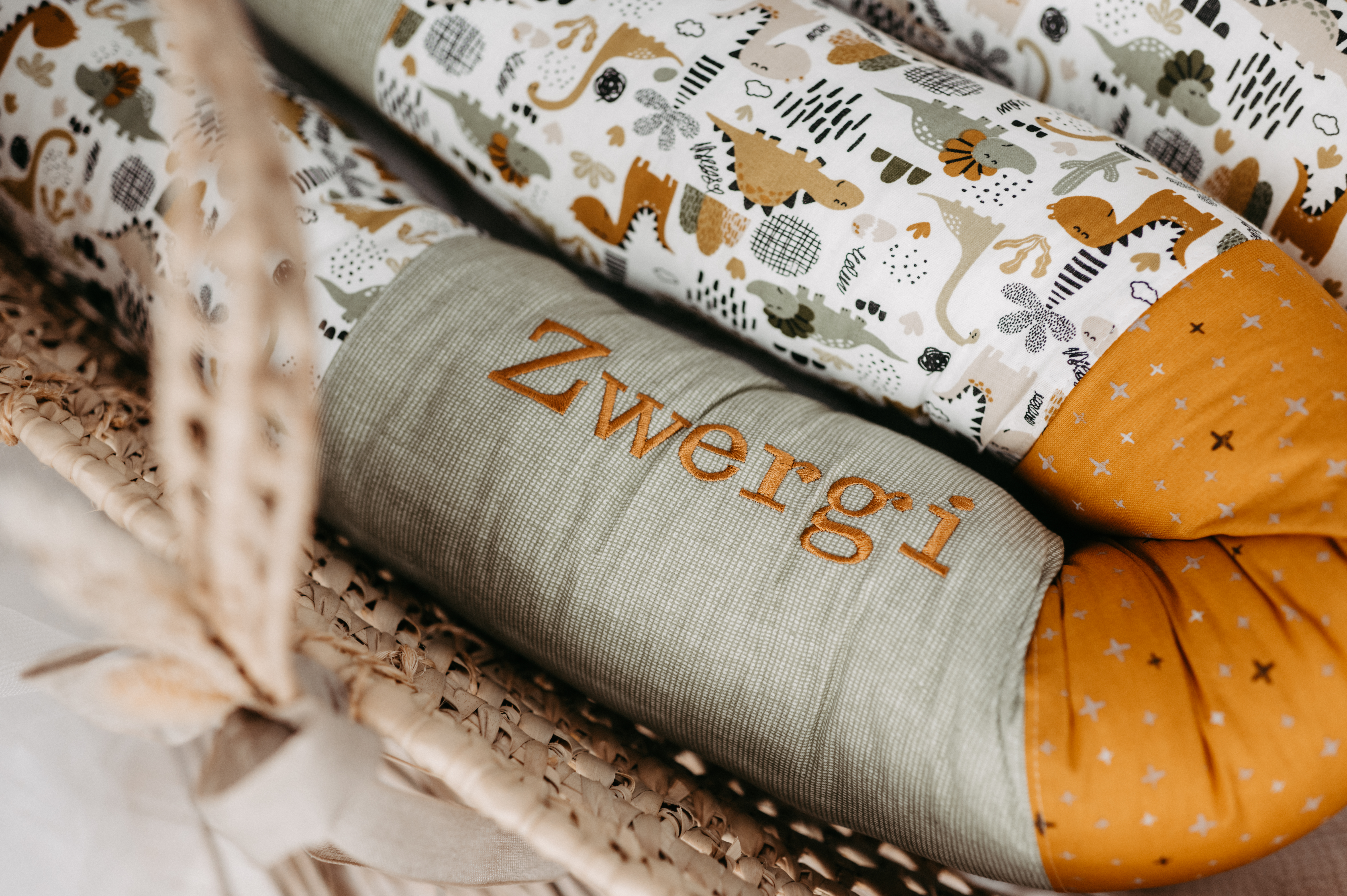 Bettschlange Dinos grün/gelb Bettschlange Dinos grün/gelb