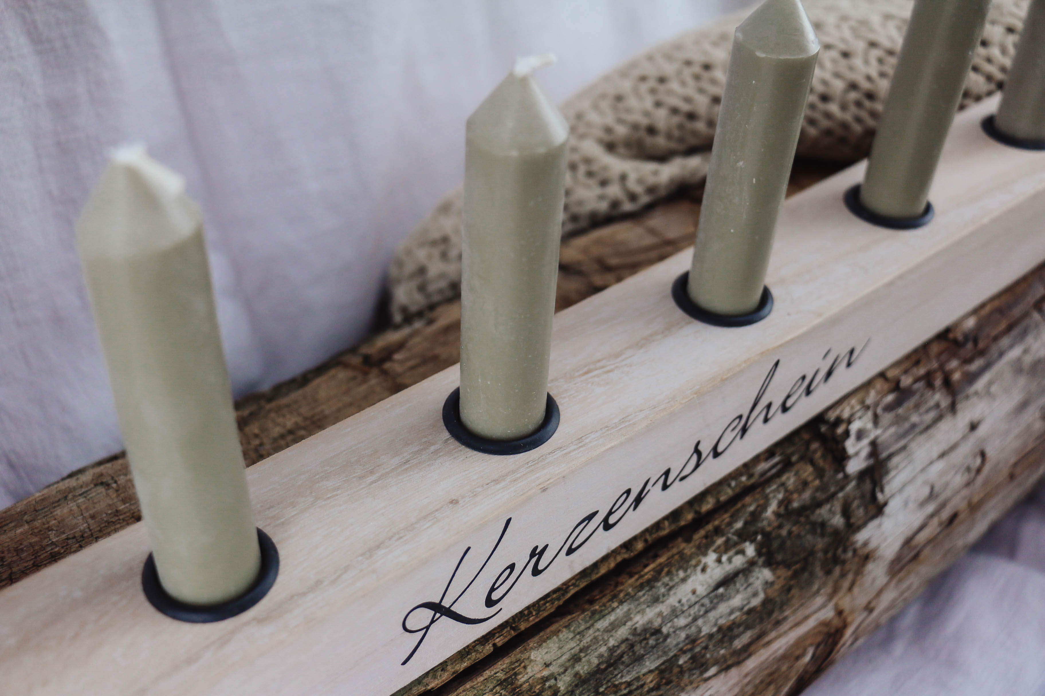 Nischenladen-518Y18SPot0NtTO Stabkerzenhalter "Kerzenschein"