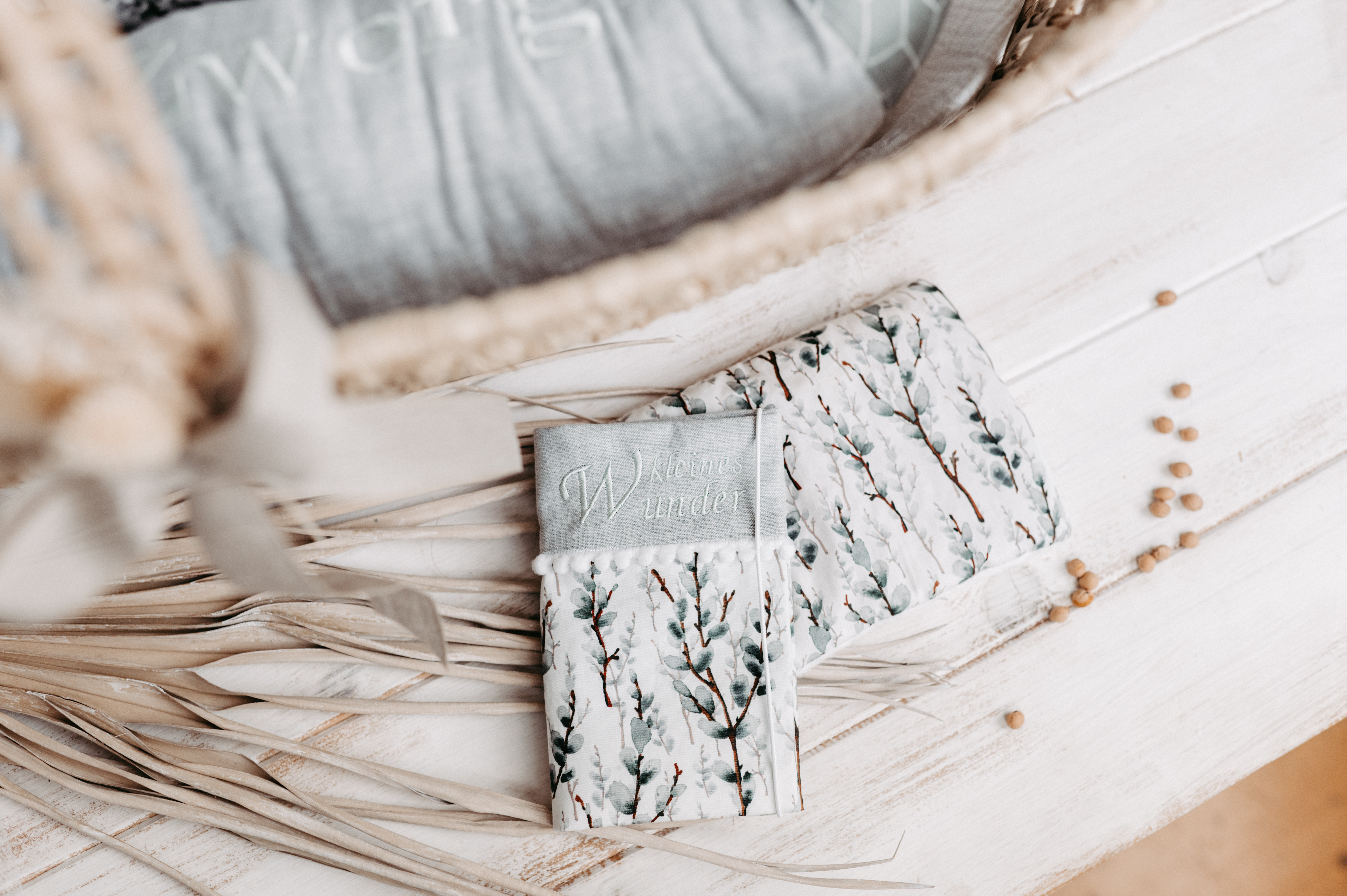 Kirschkernkissen Eukalyptuszweige Kirschkernkissen Eukalyptuszweige