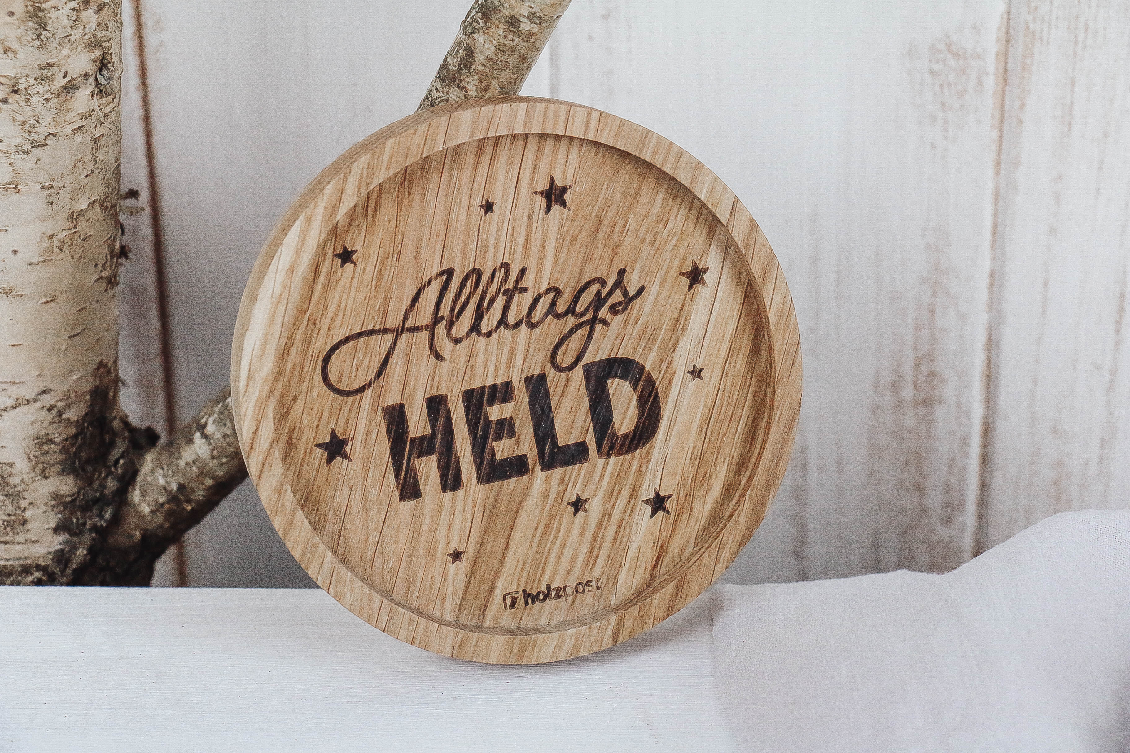 nischenladen-157YVjAiAmB5Ia6t Untersetzer *Alltagsheld*