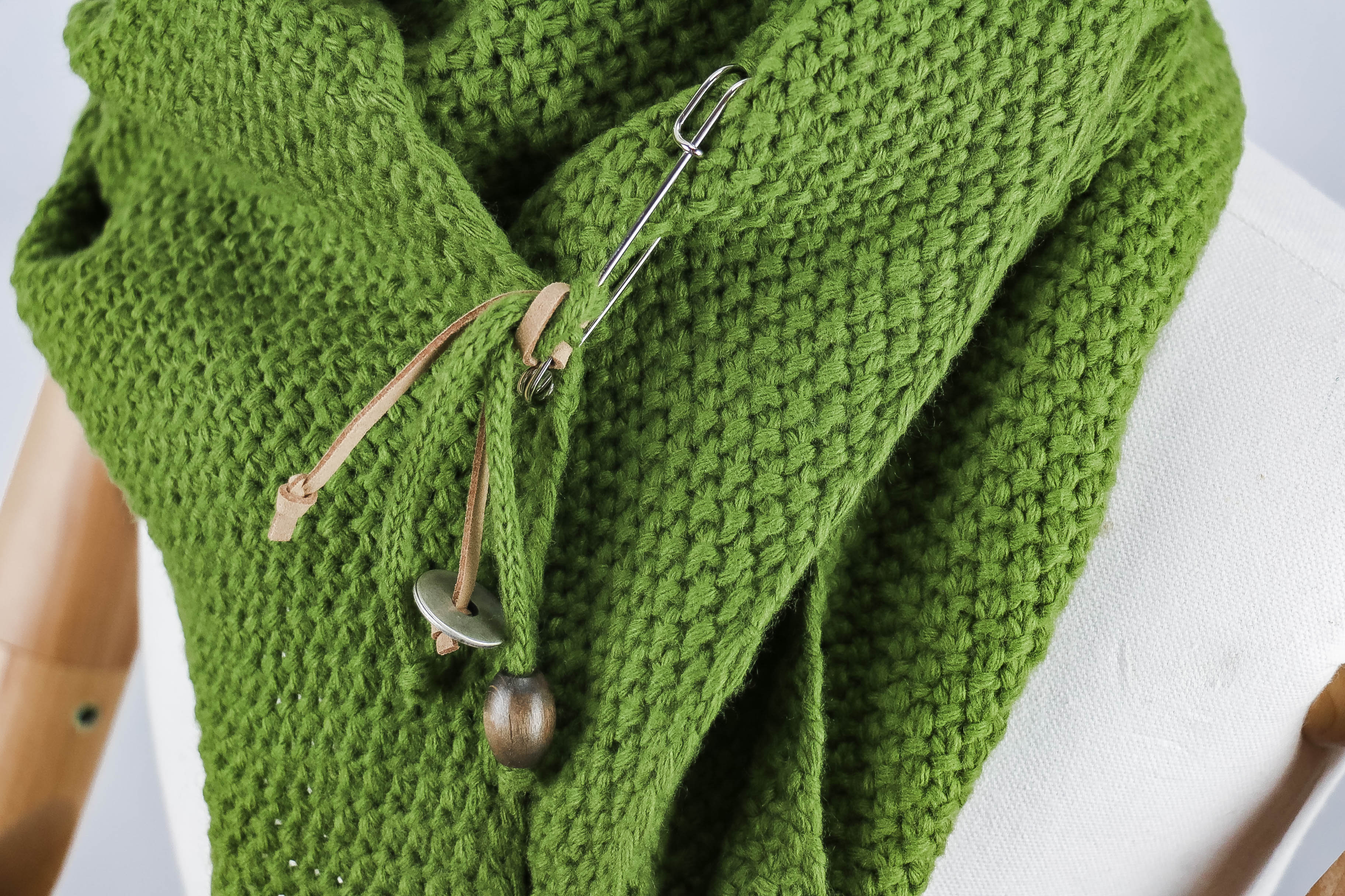 nischenladen-53pMyfvek89AQWB Dreieckstuch Coco Moosgrün