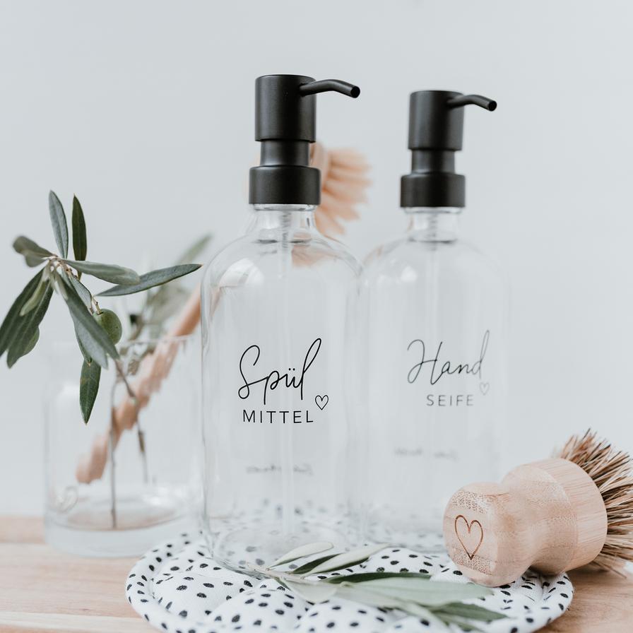 Seifenspender Spülmittel transparent 500ml