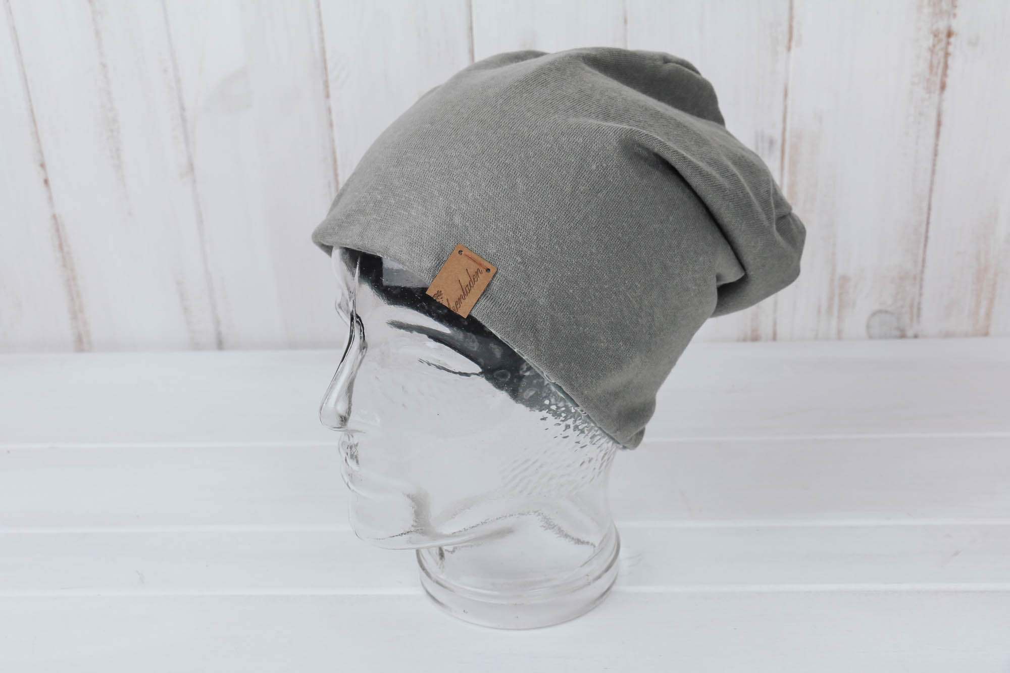 Jersey Haube Kreise *mint*