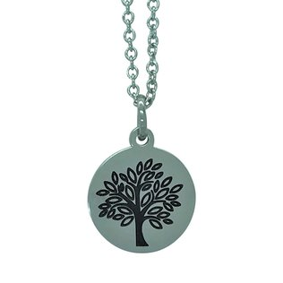 Lebensbaum-Kette Edelstahl-Kette Lebensbaum