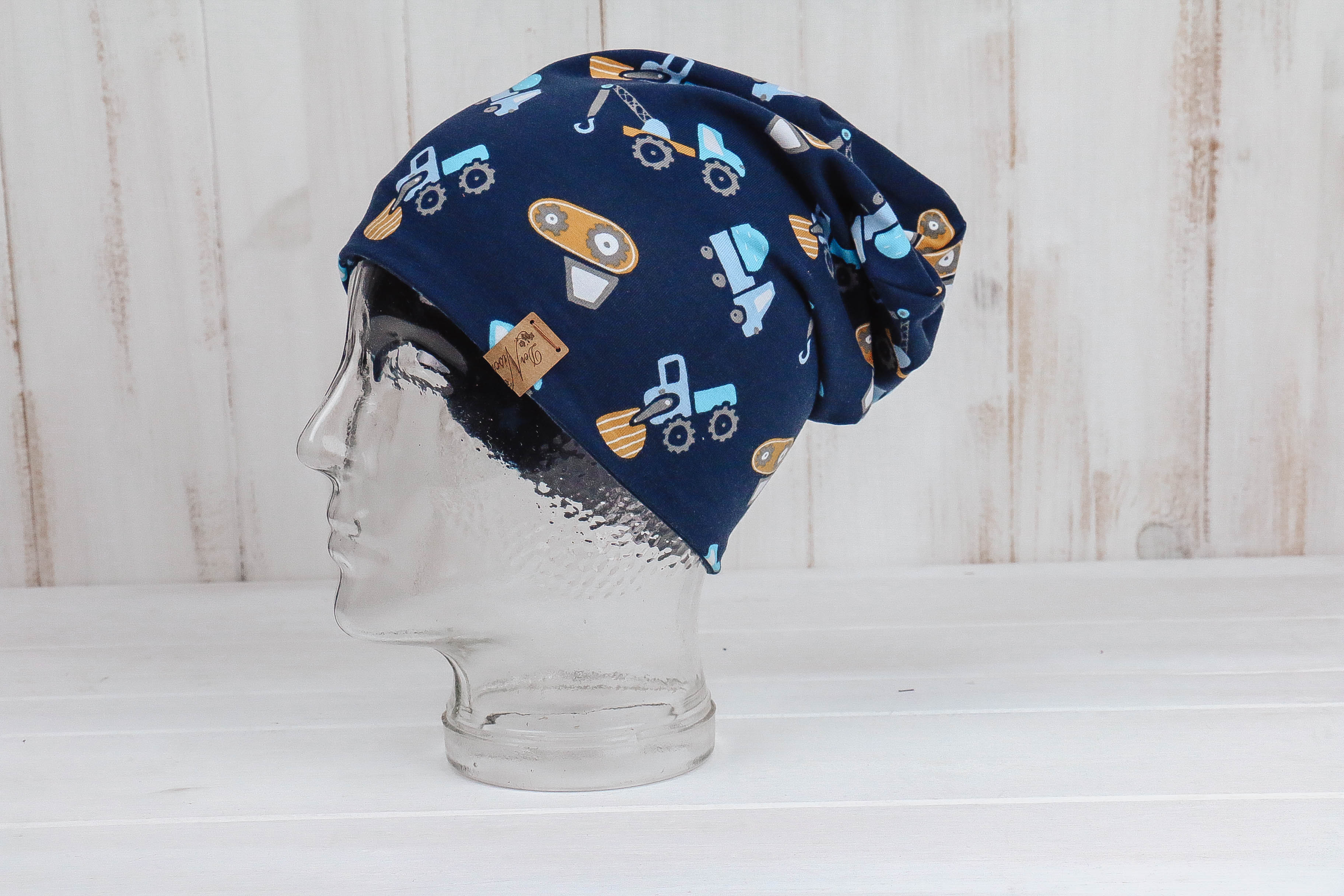 IMG_9483 Jersey Haube *Baufahrzeuge /Sterne navi*