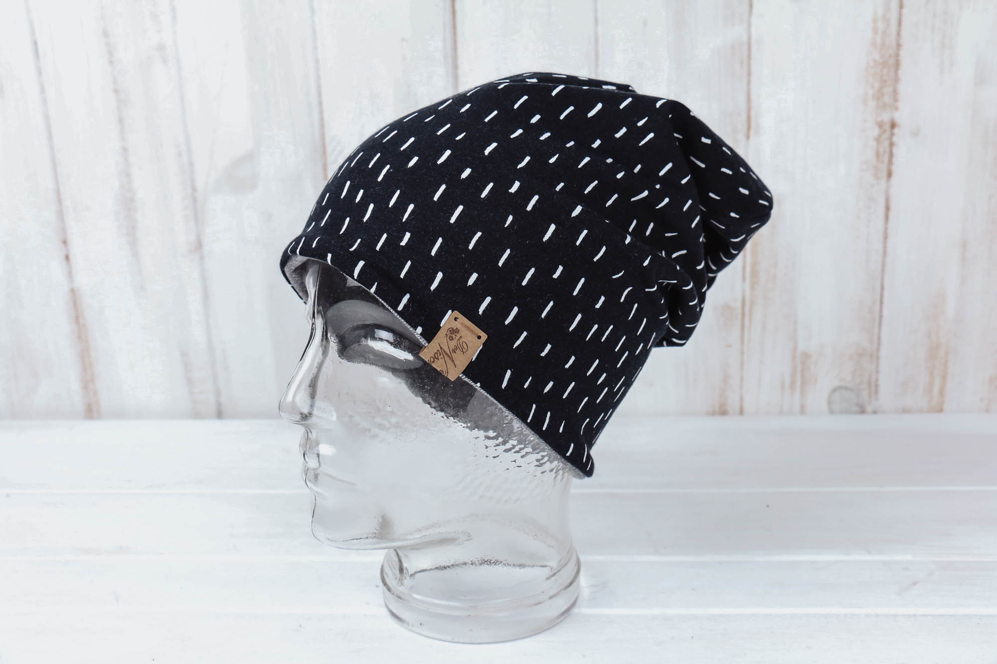 IMG_8462 Jersey Haube black & white