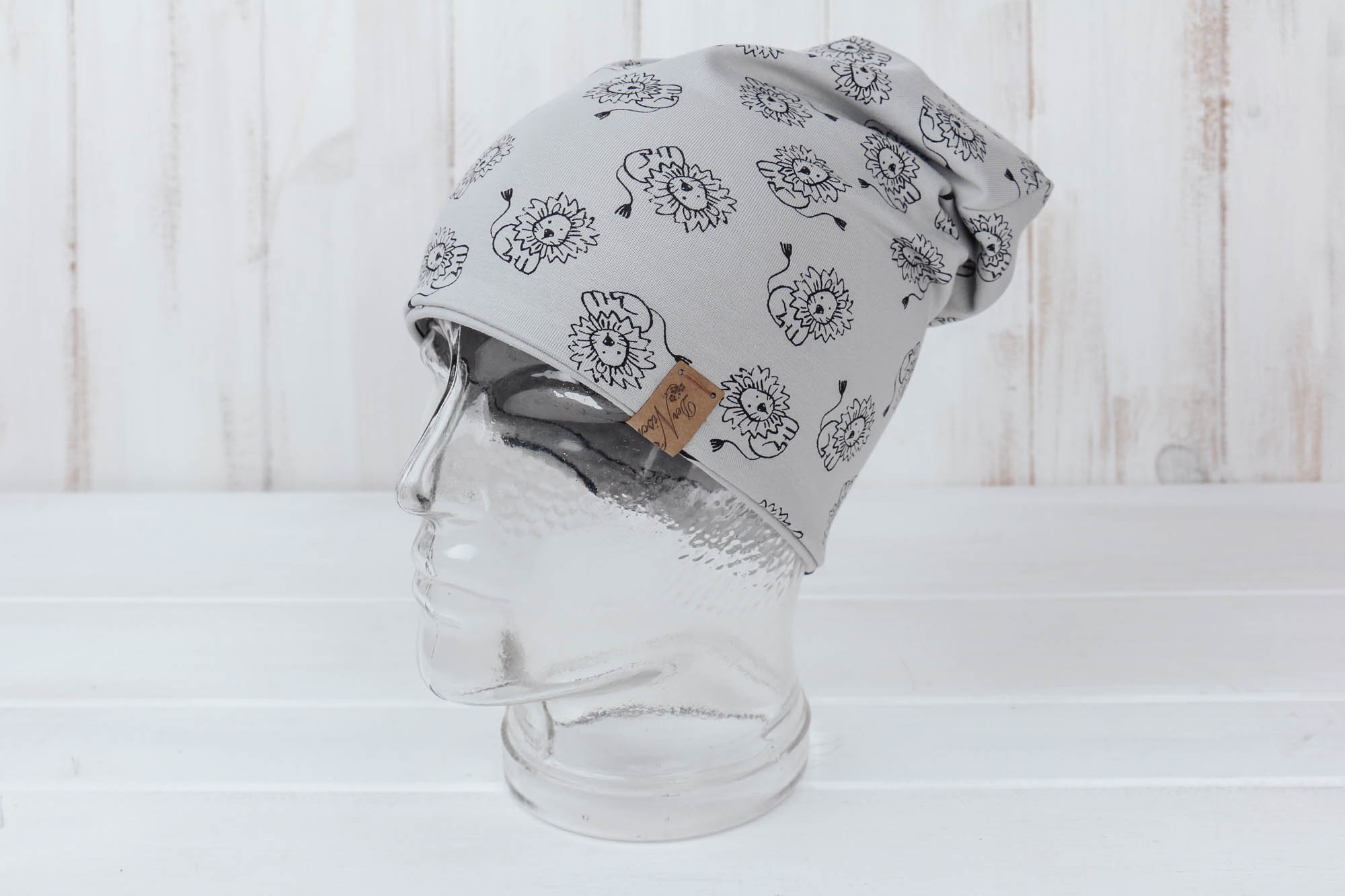 IMG_8448 Jersey Haube Löwe *grau