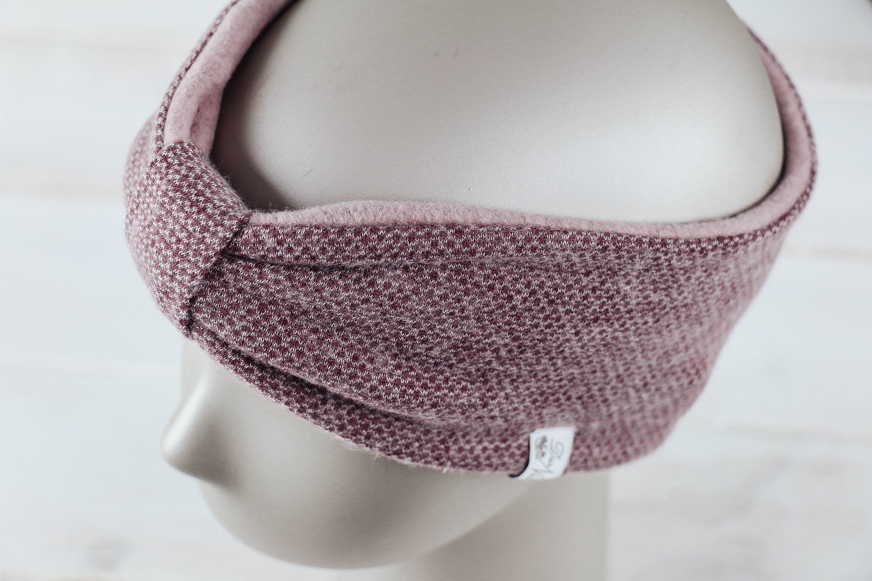 der-nischenladen-33unLbIR9mirVR3 Stirnband mit Schlaufe bordeaux