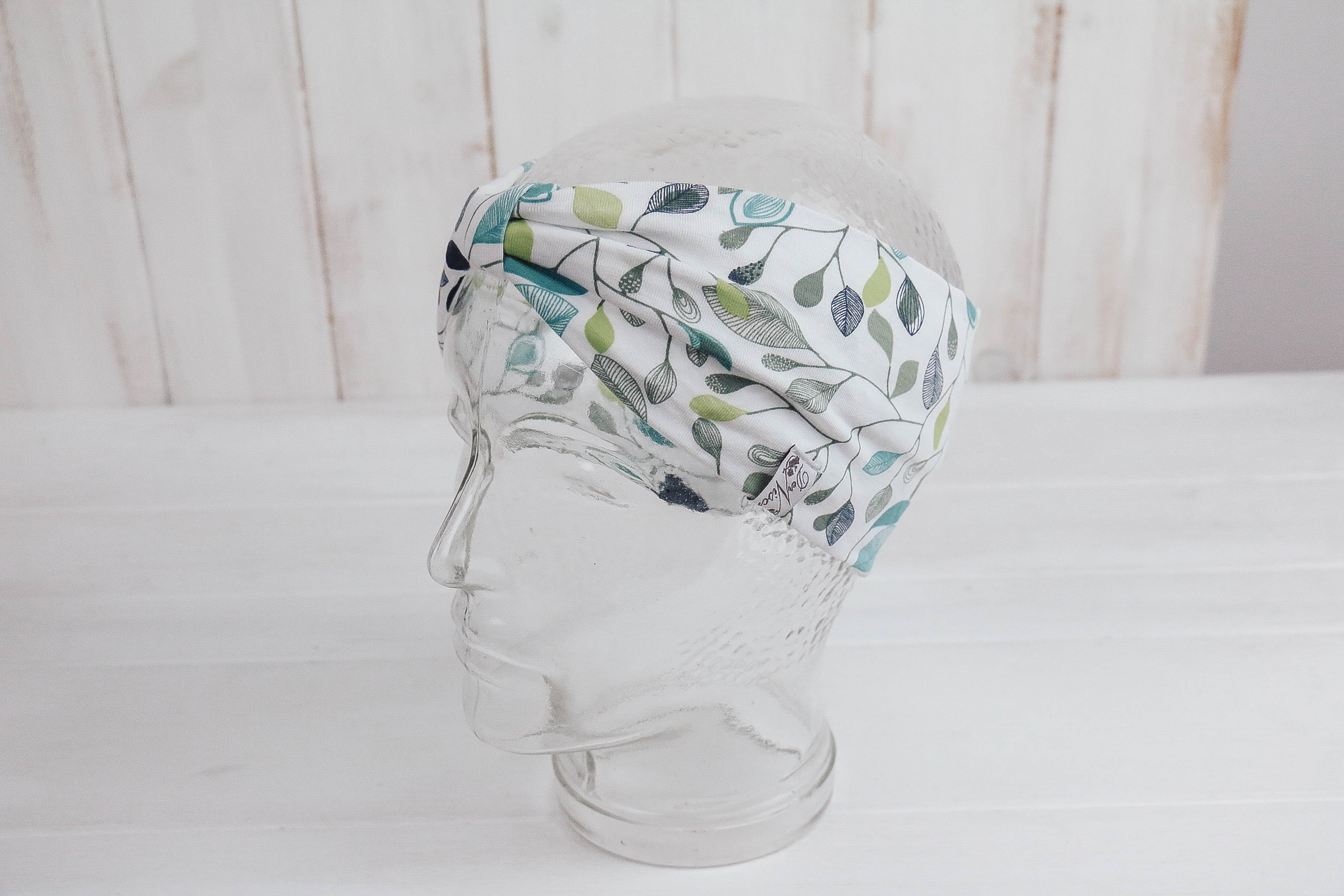 IMG_9159 Jersey Stirnband *Blättertanz weiß*