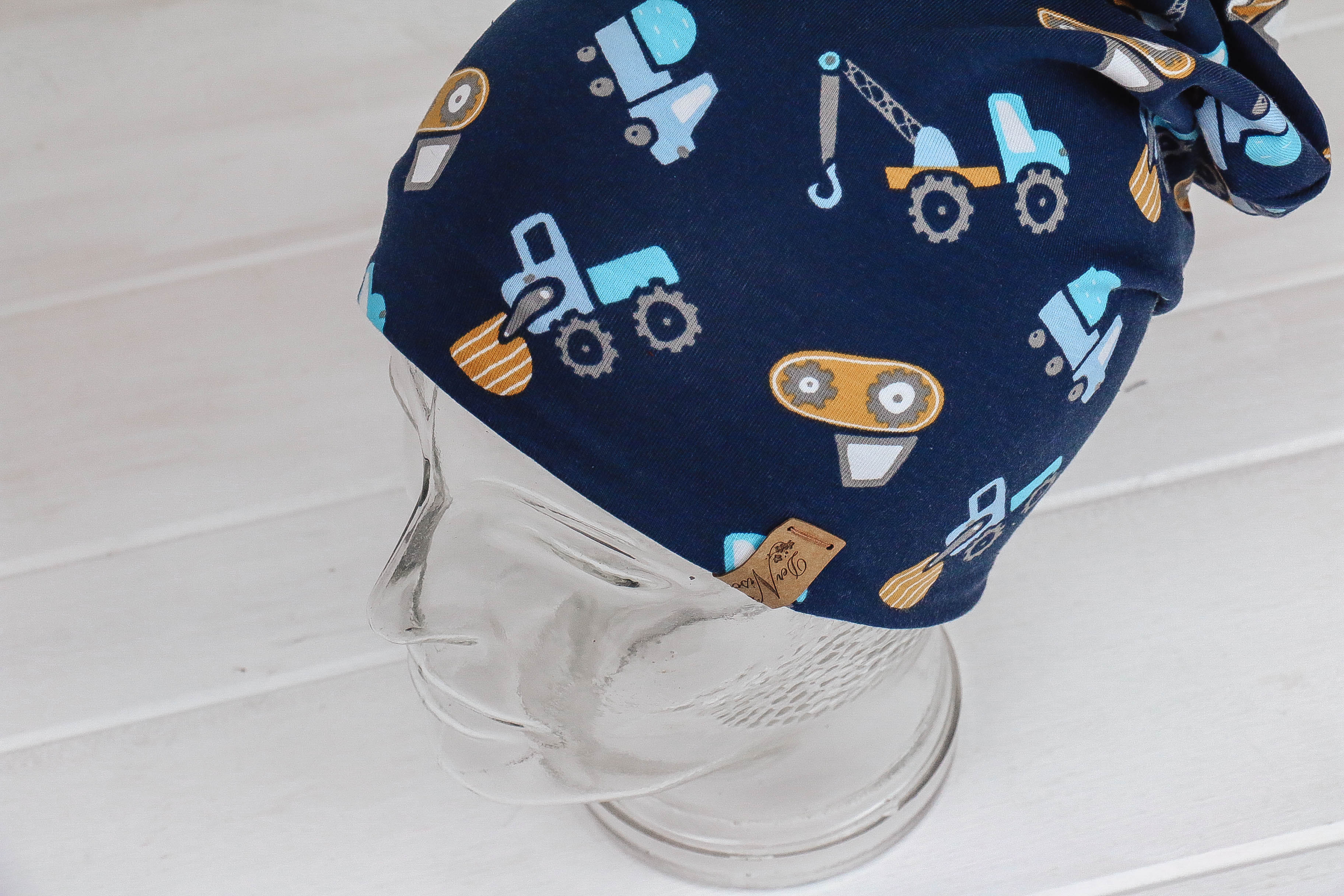 IMG_9484 Jersey Haube *Baufahrzeuge /Sterne navi*