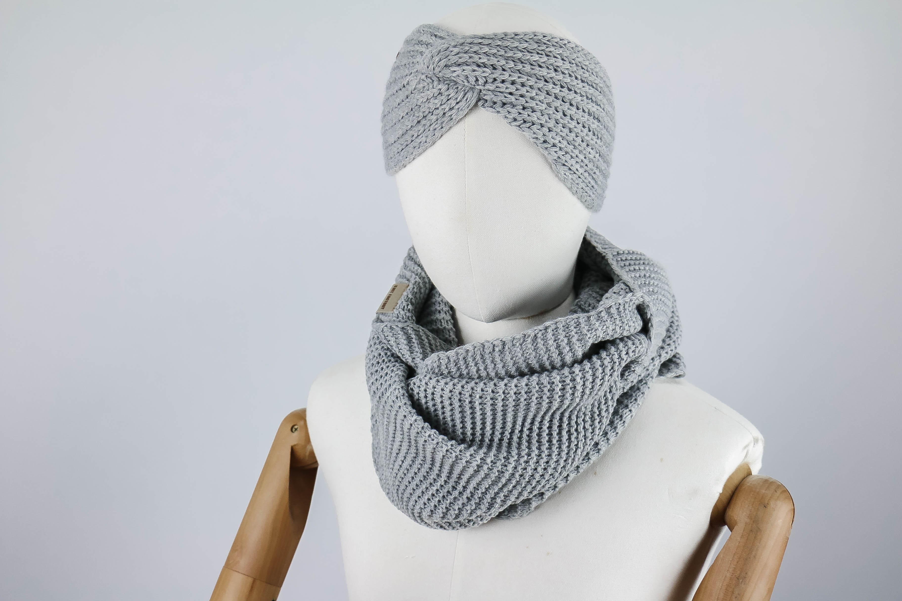 nischenladen-148 Stirnband Joy Hellgrau