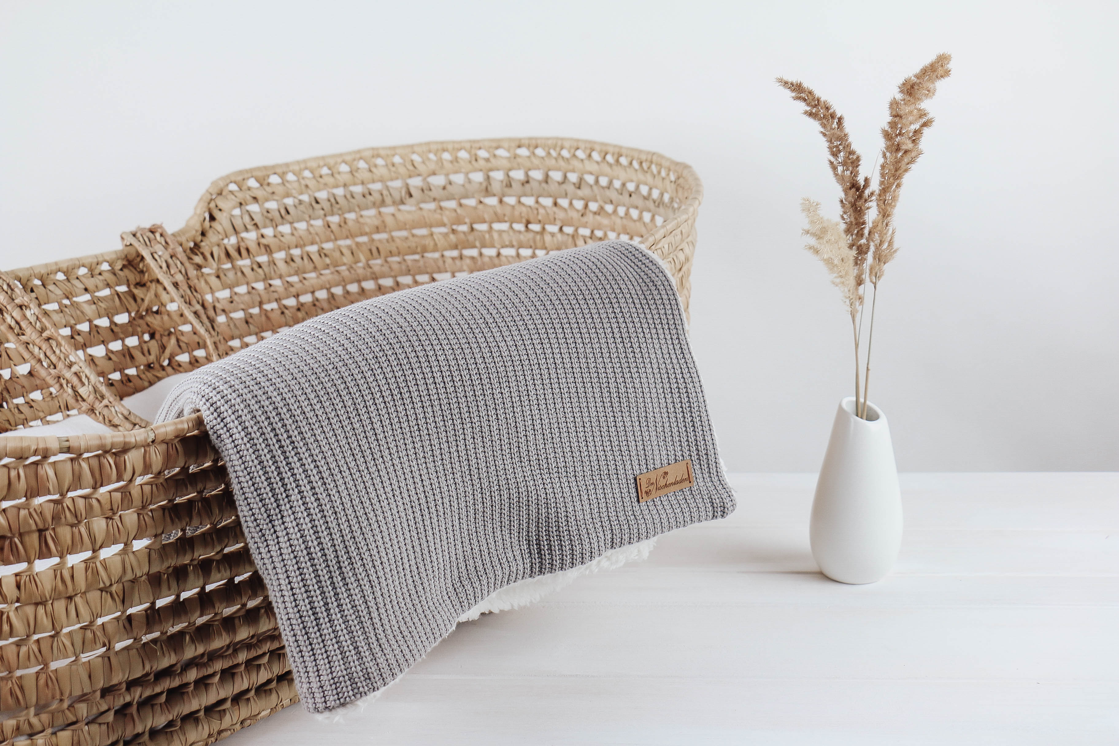 Nischenladen-286dmol5Uzu7pjvP Babydecke Strick taupe