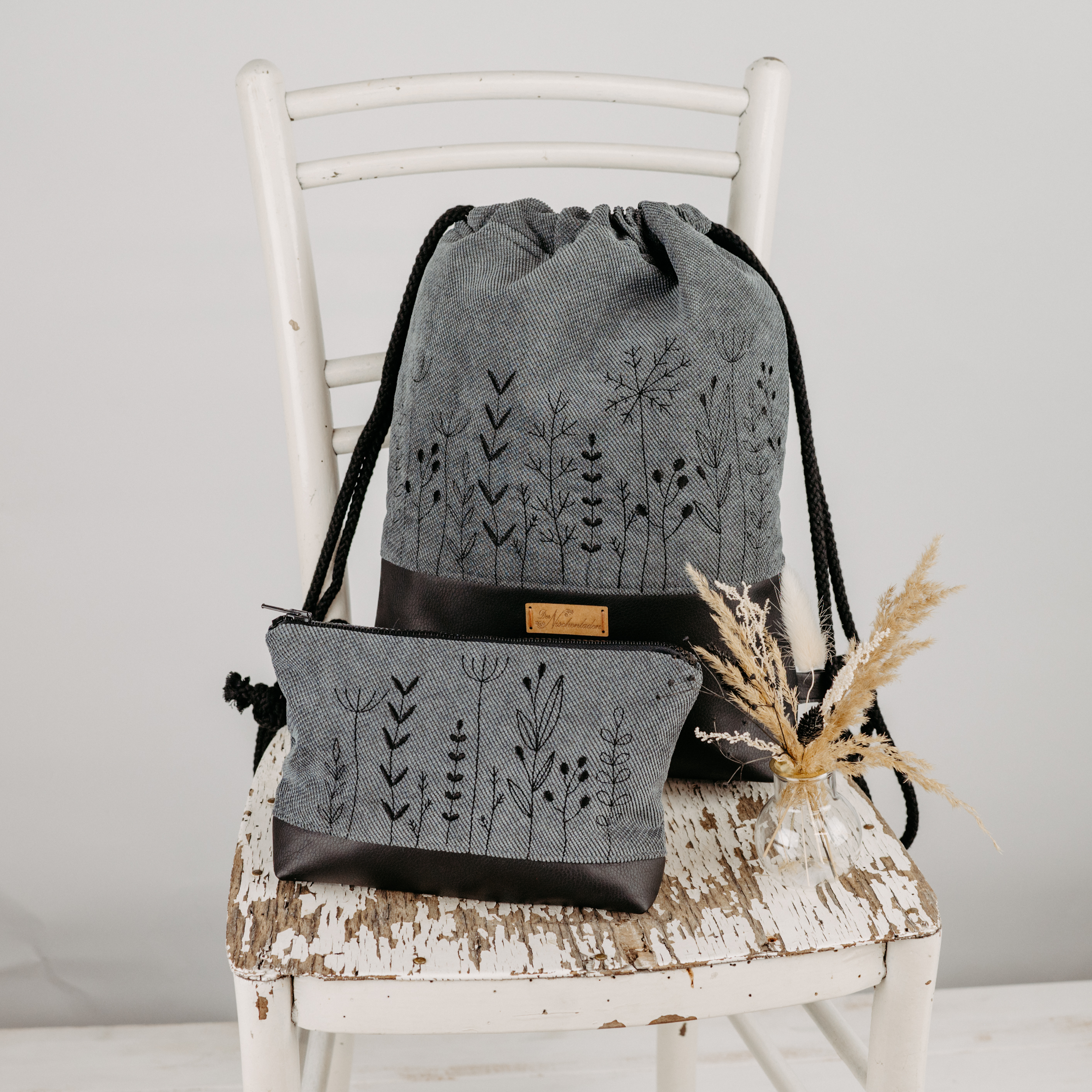 DSC_7720 Festivalbag Gräser grau-schwarz