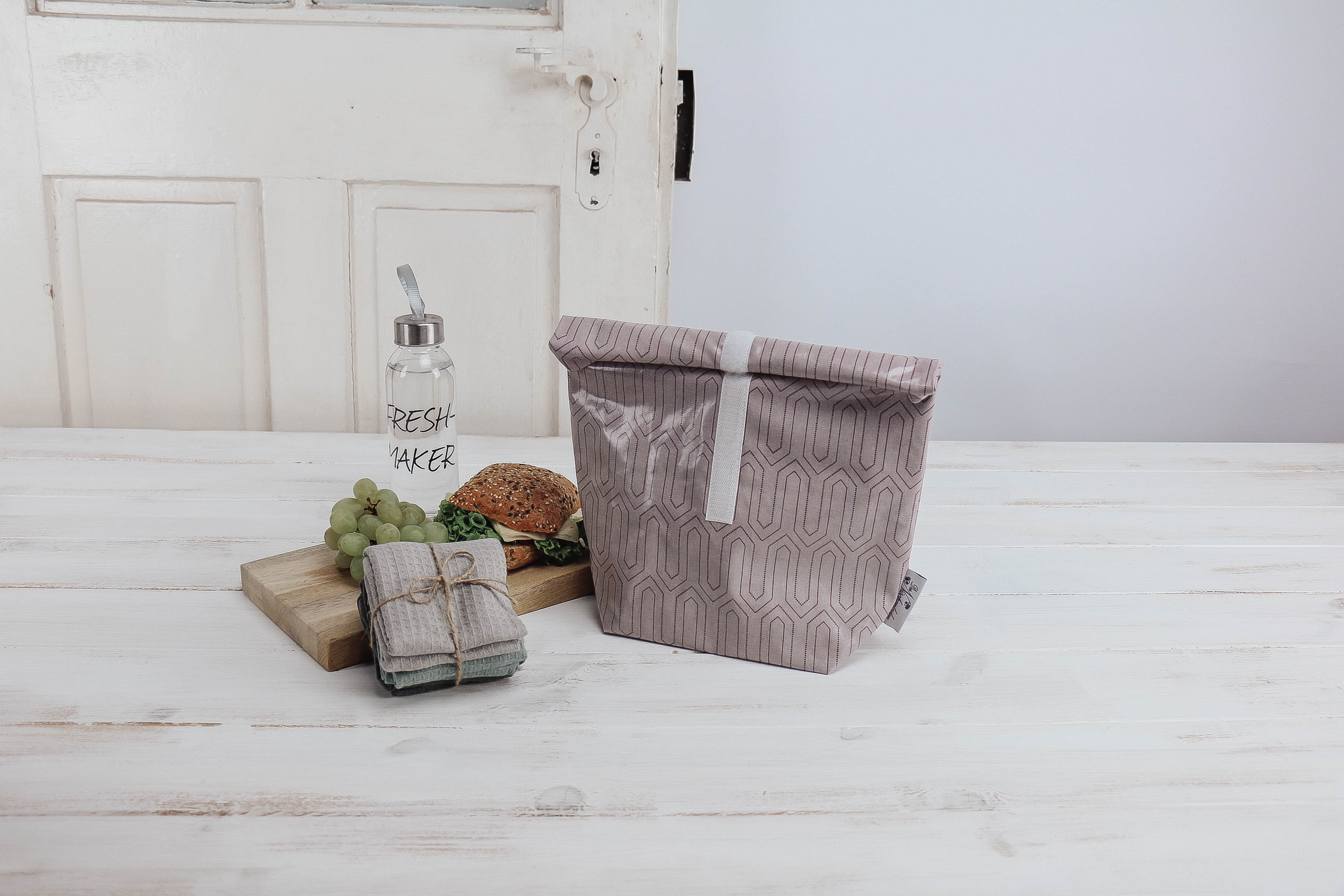 Lunchbag Labyrinth rose