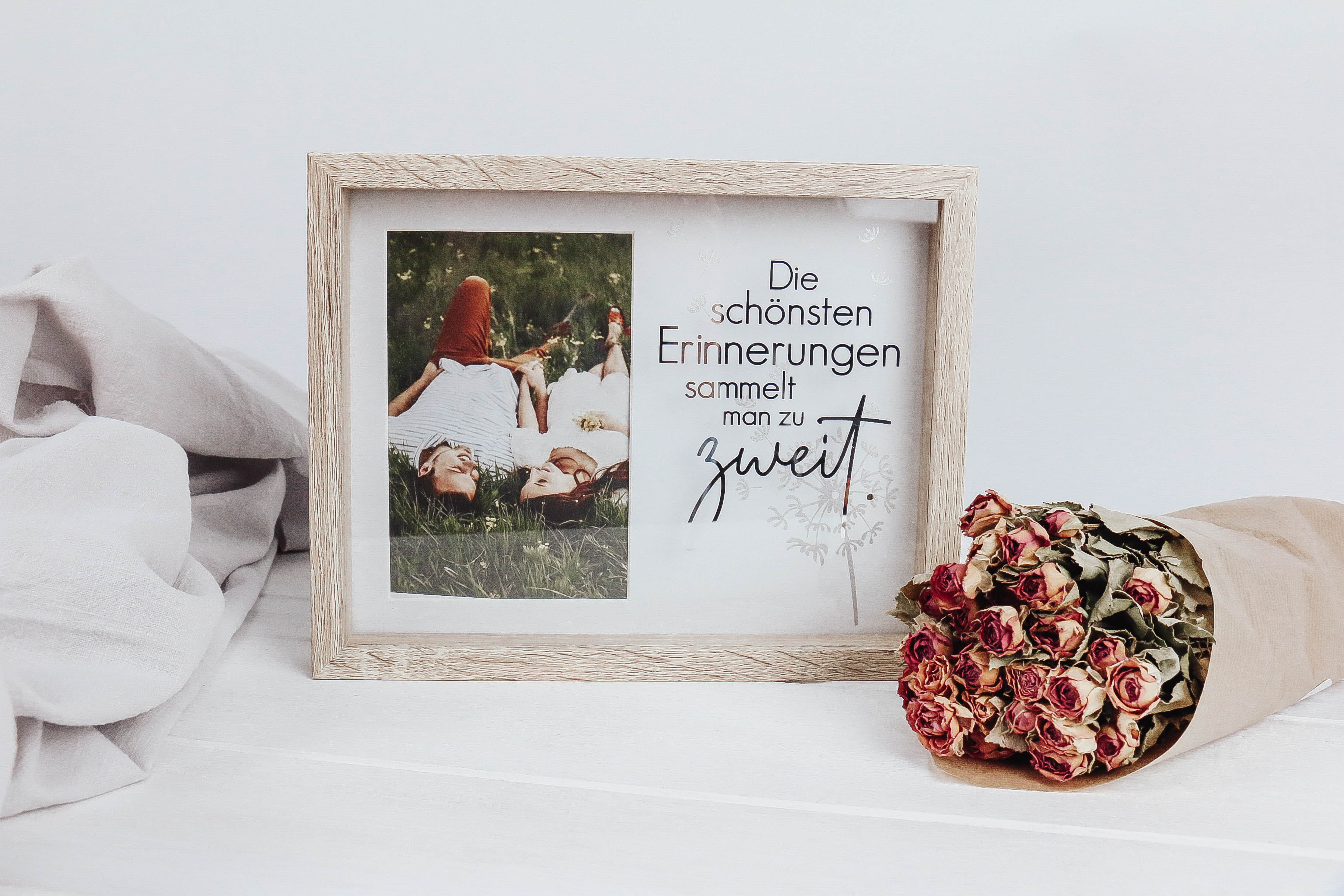 IMG_8872 Bilderrahmen *Die schönsten Erinnerungen sammelt man zu zweit*