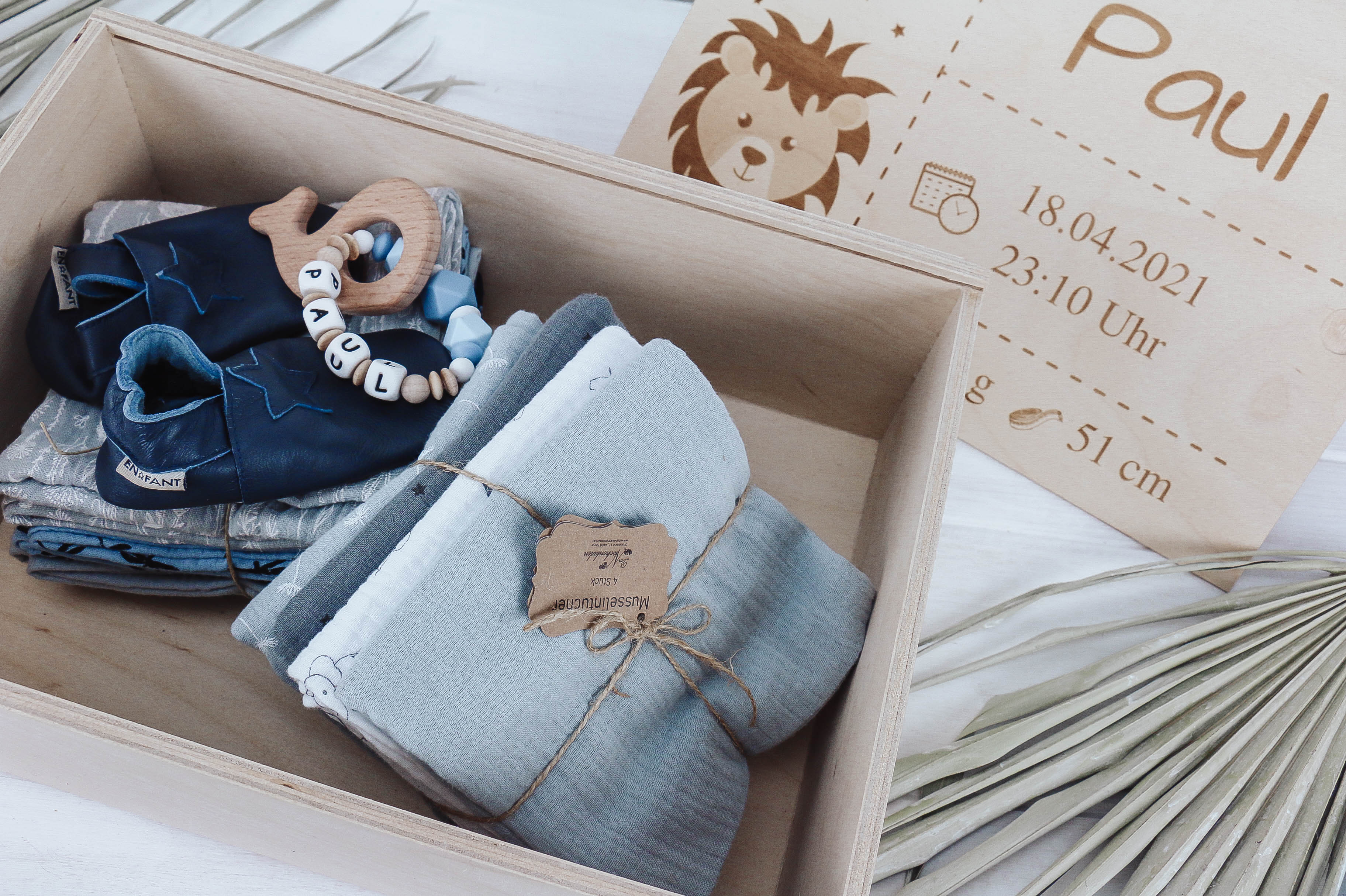 Nischenladen-770Cxsa2tdwPWYe Erinnerungsbox Löwe personaliersiert