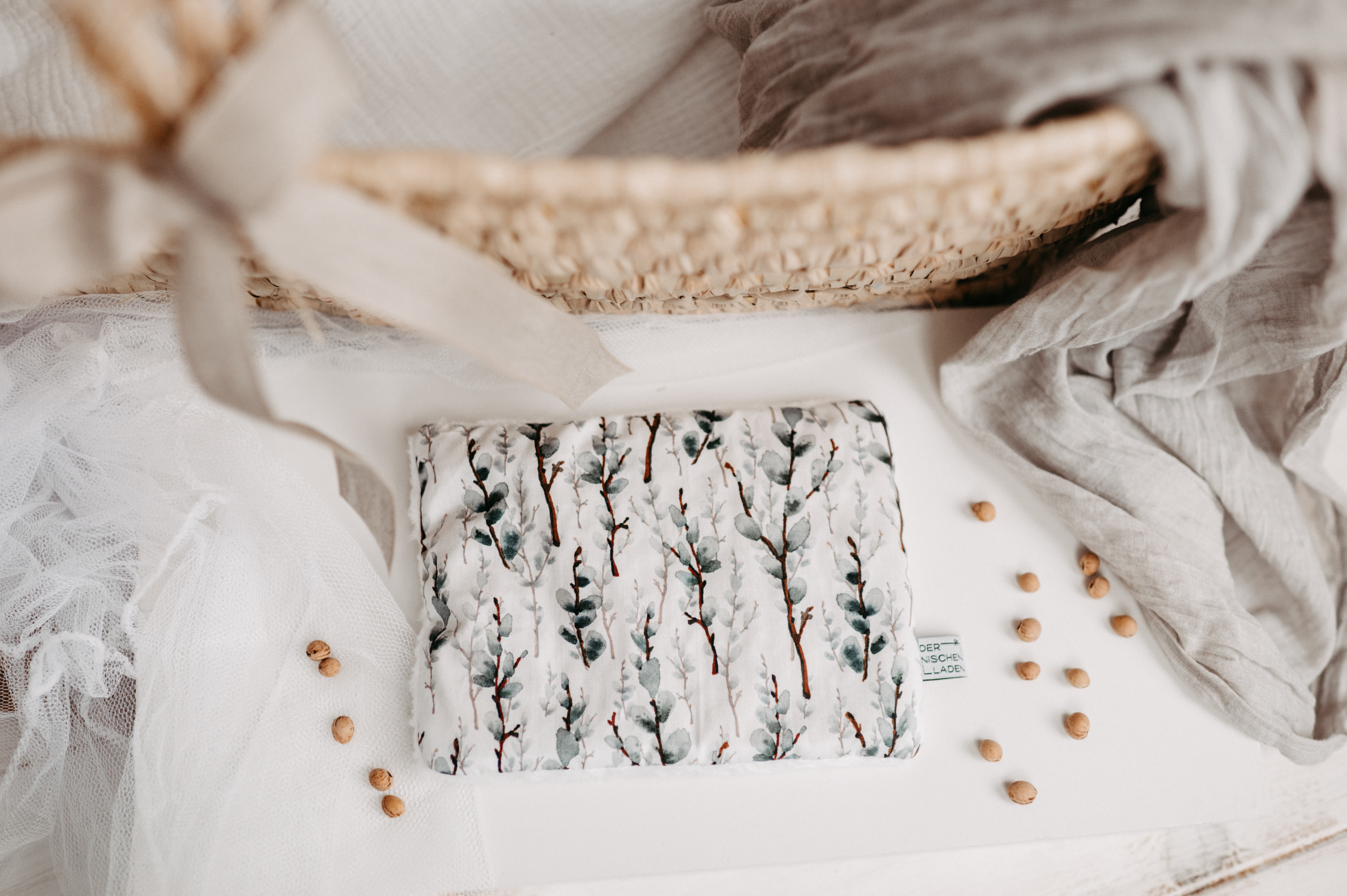 Kirschkernkissen Eukalyptuszweige Kirschkernkissen Eukalyptuszweige