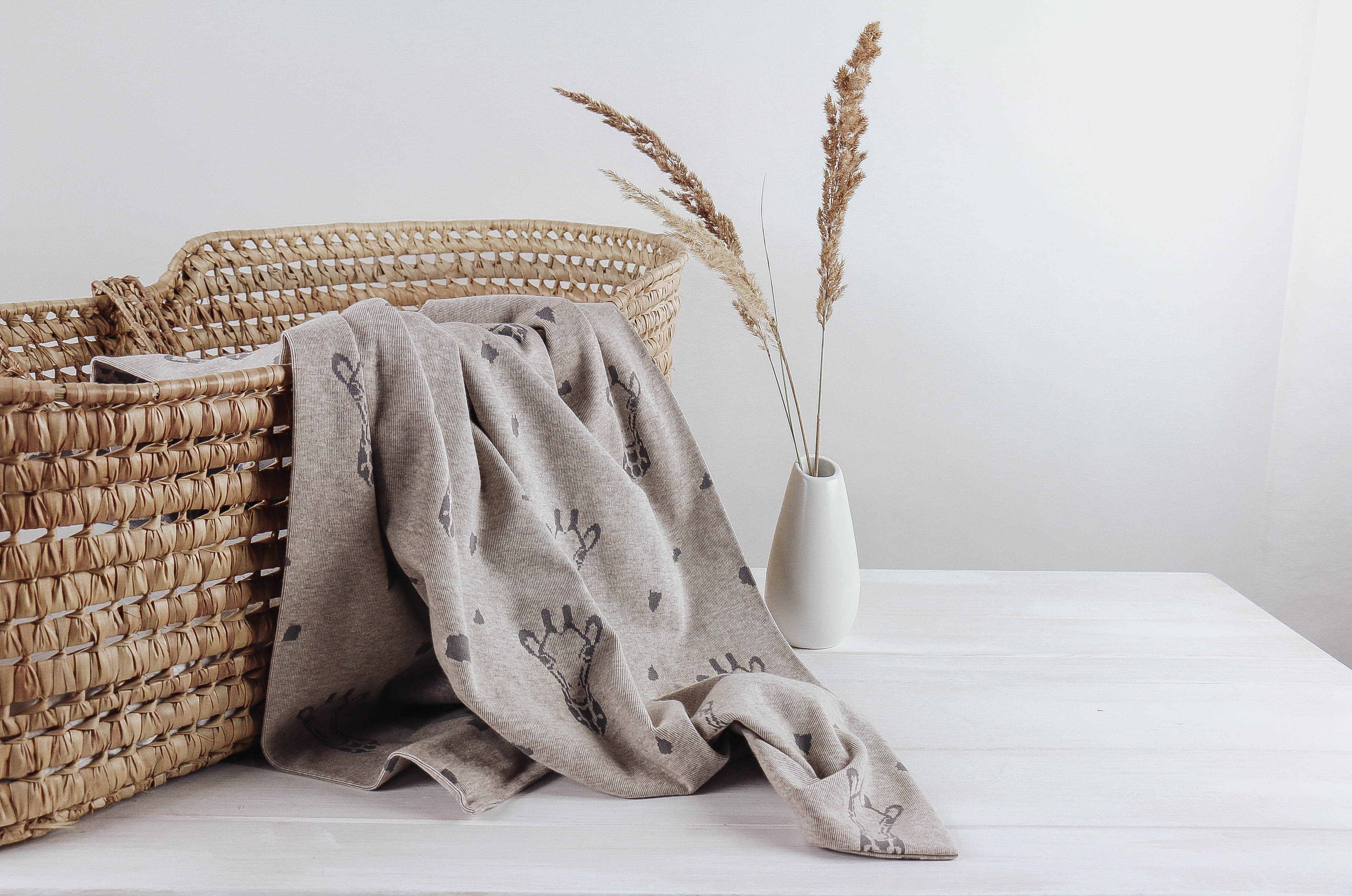 Nischenladen-93 Babydecke Giraffe