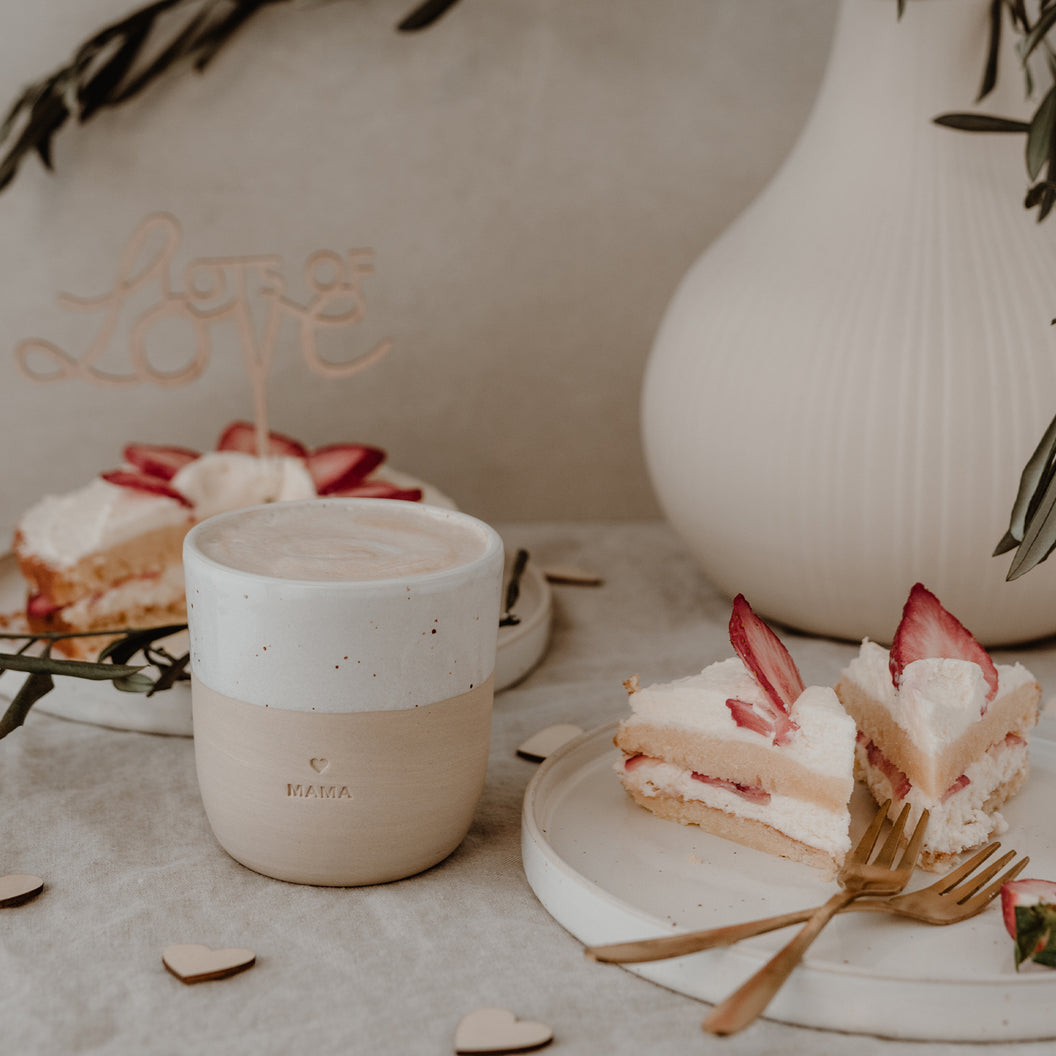 Eulenschnitt Kaffeebecher *Mama*