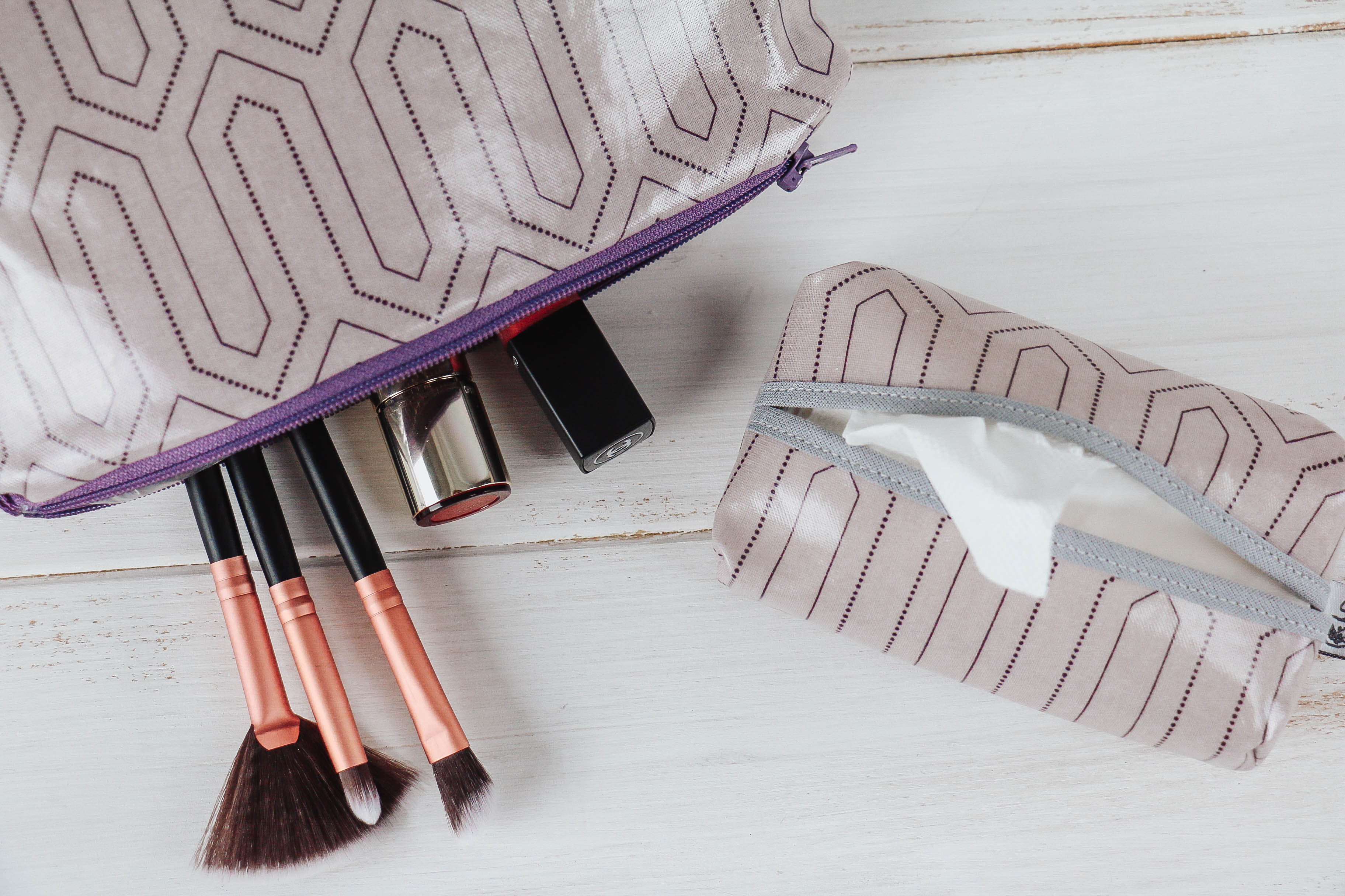 nischenladen-99VWnqgw4Sd6yIr Wachstuchtäschchen Labyrinth rose