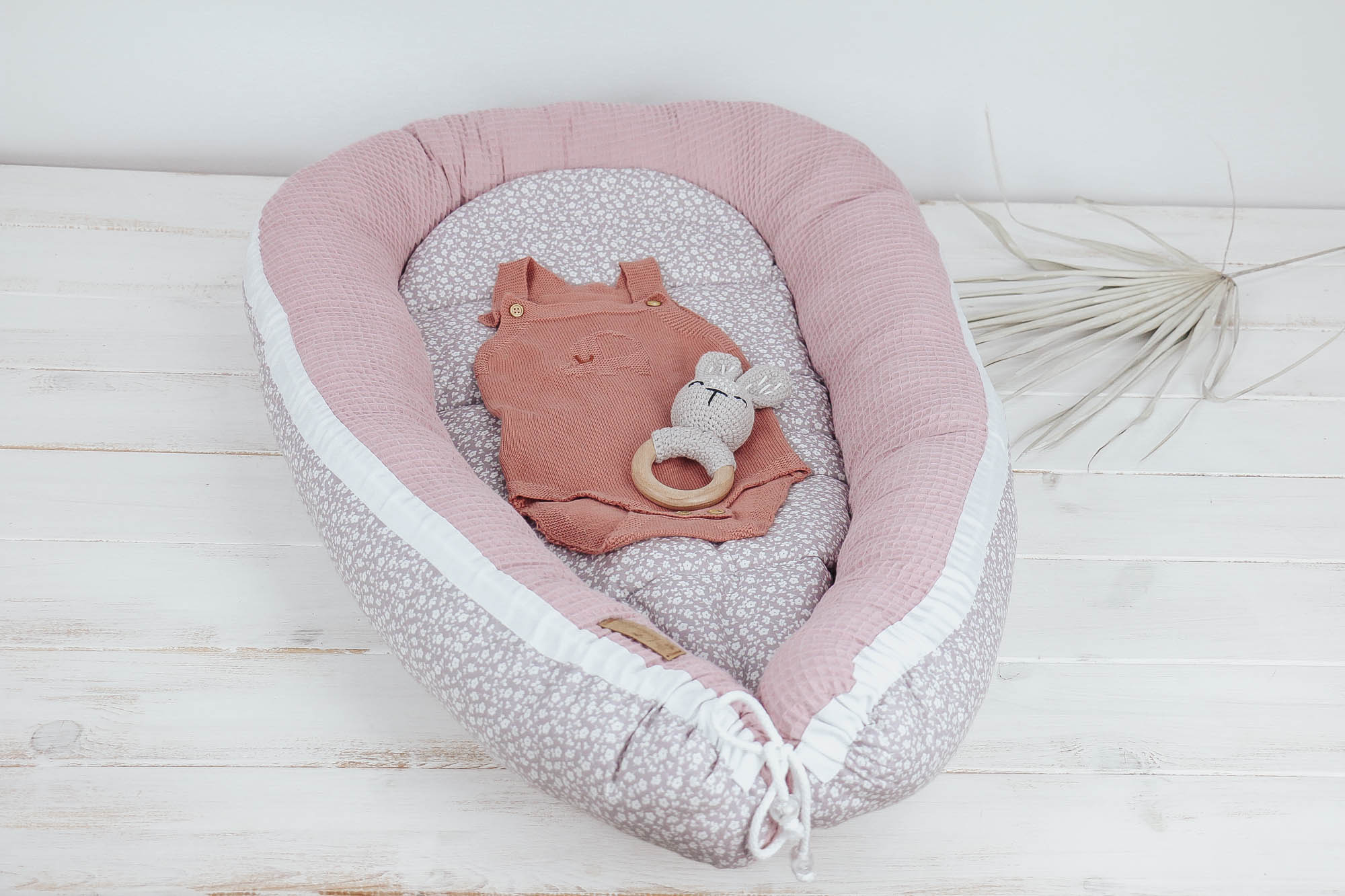 20220616-IMG_0713 Babynest *Blumenmeer* altrosa