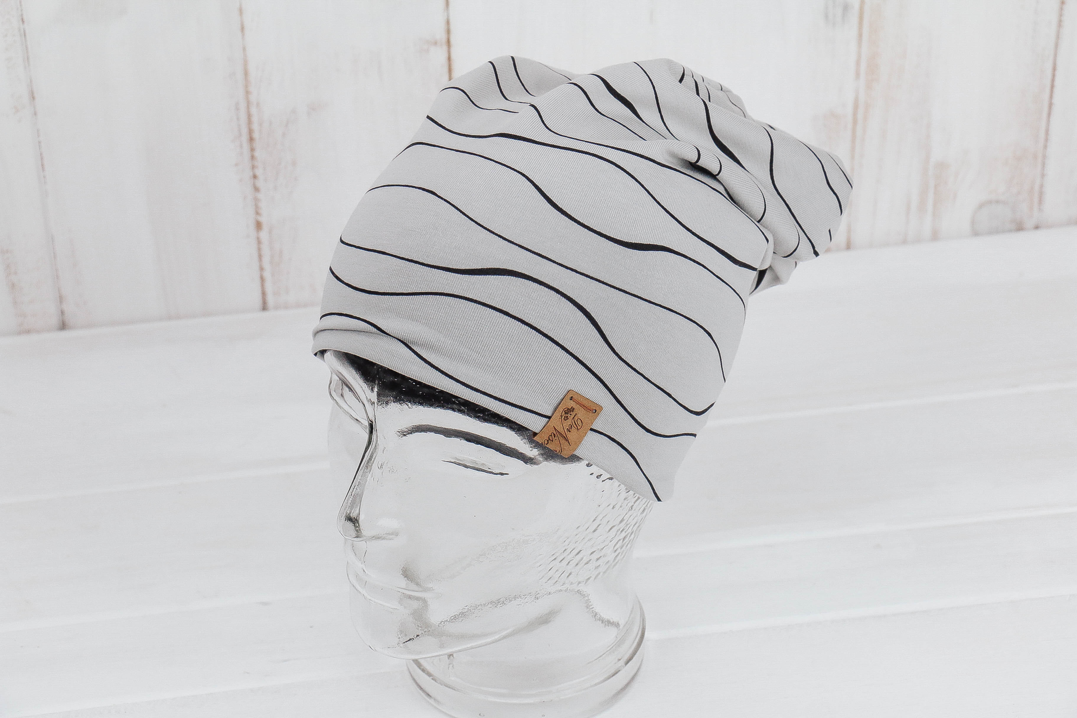 IMG_9555IShDQJqPuL3WW Jersey Haube *waves hellgrau/schwarz*