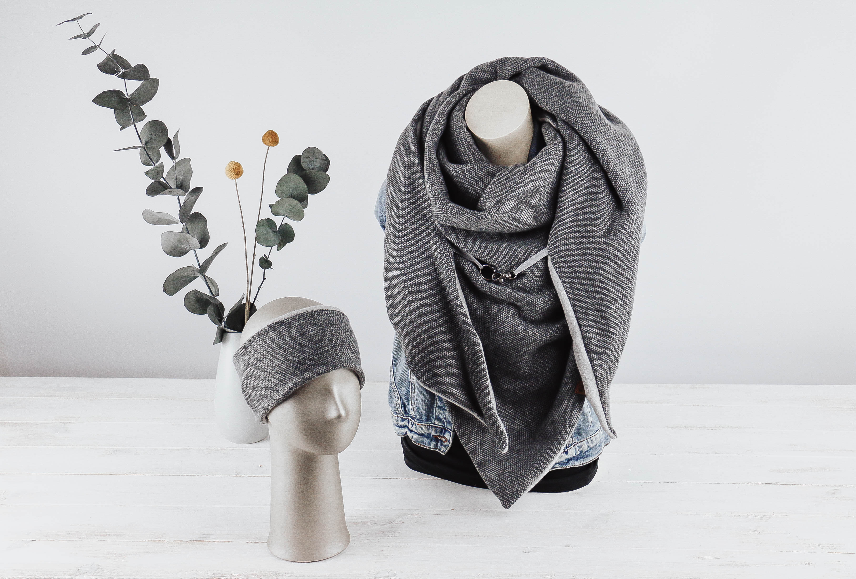 der-nischenladen-14BBrjU6F1YJNRy Stirnband gerade hellgrau