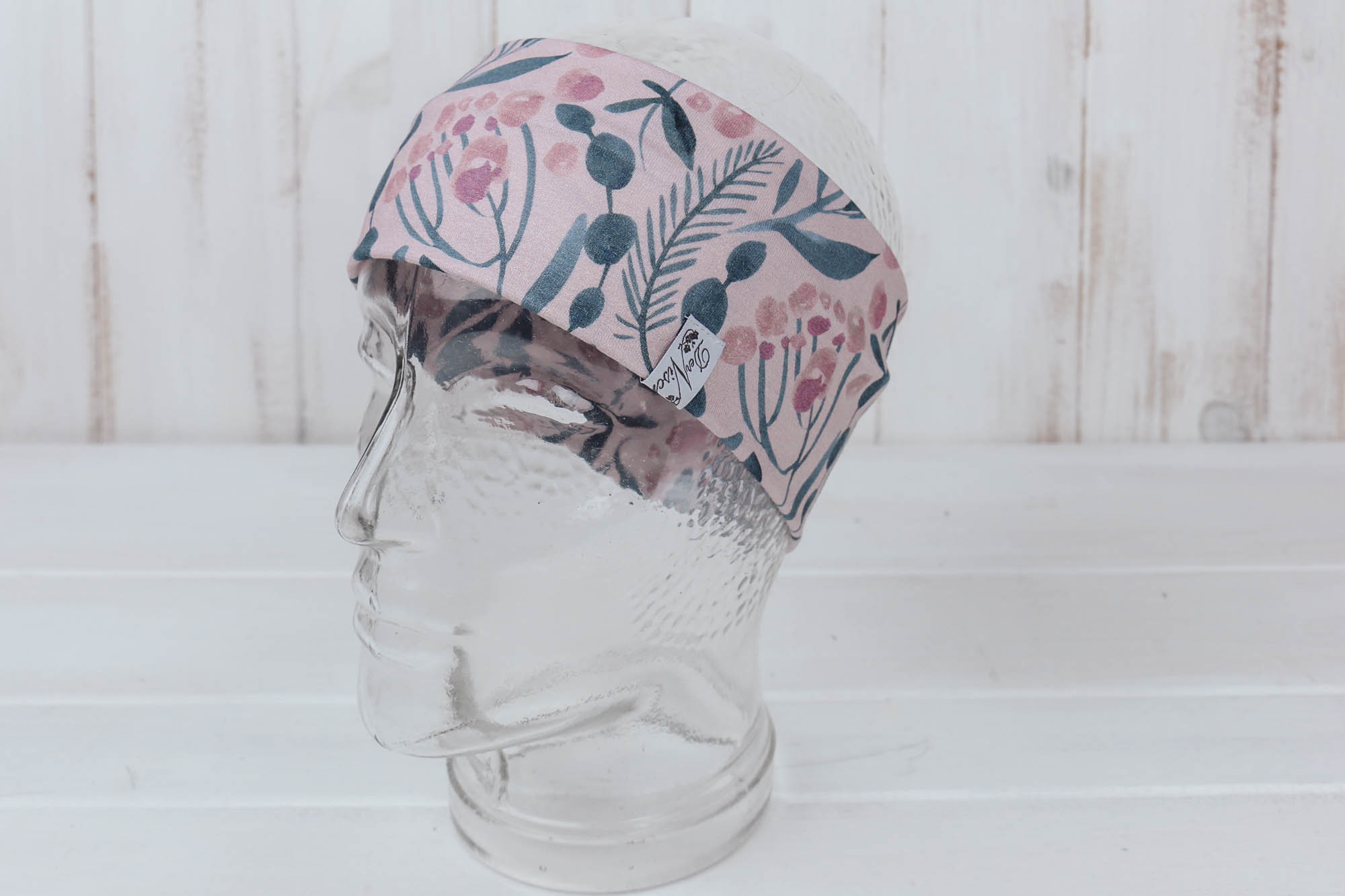 IMG_8479 Jersey Stirnband Blatt & Blüte *altrosa*