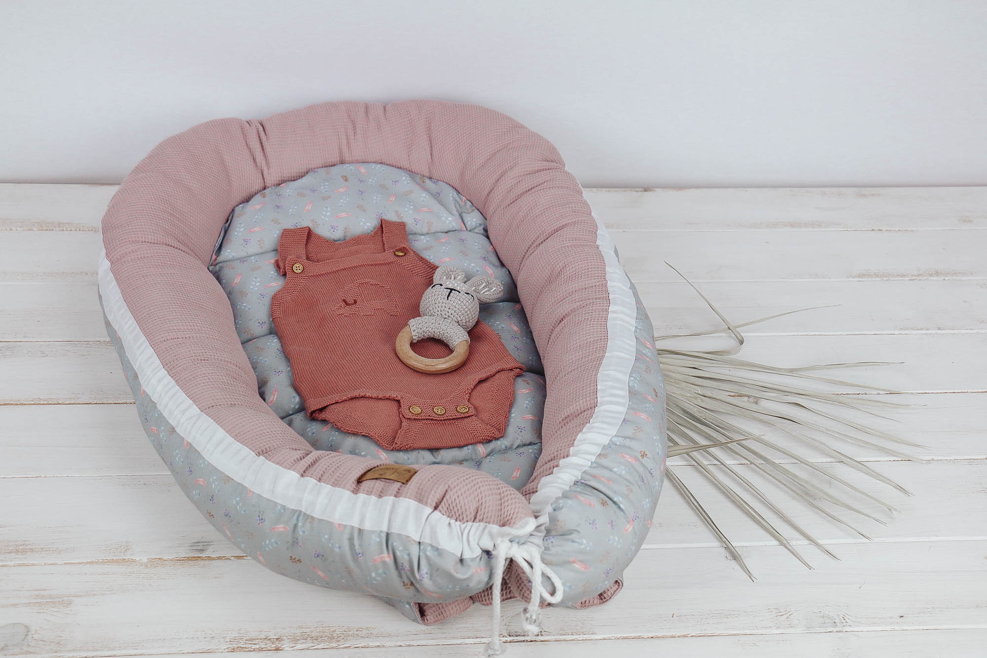 20220616-IMG_0745 Babynest *Blumenmeer* altrosa