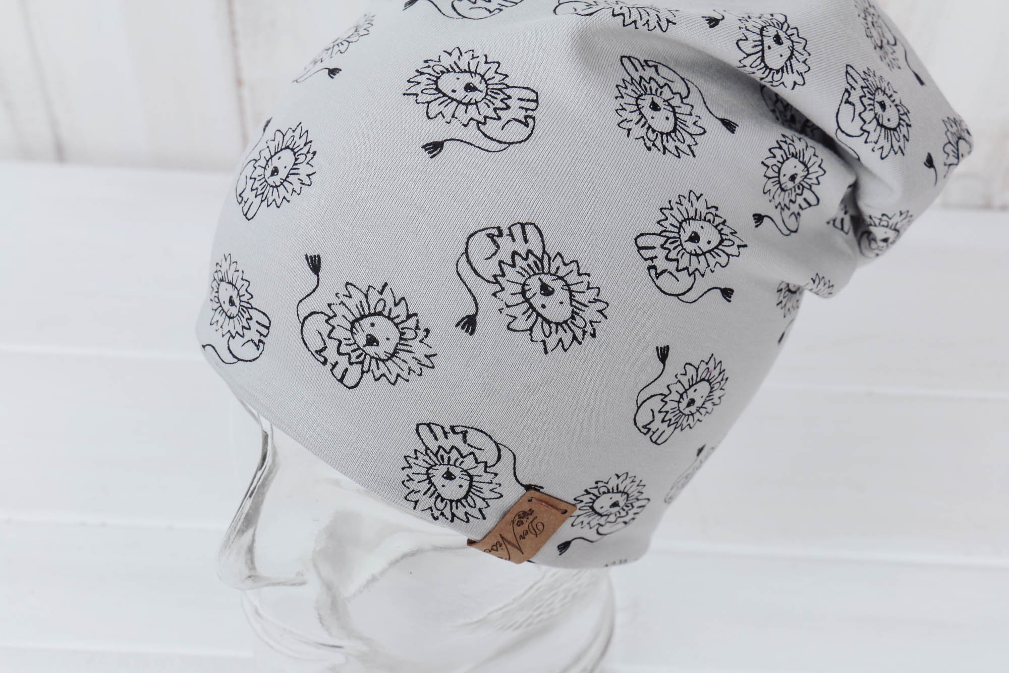 IMG_8449 Jersey Haube Löwe *grau