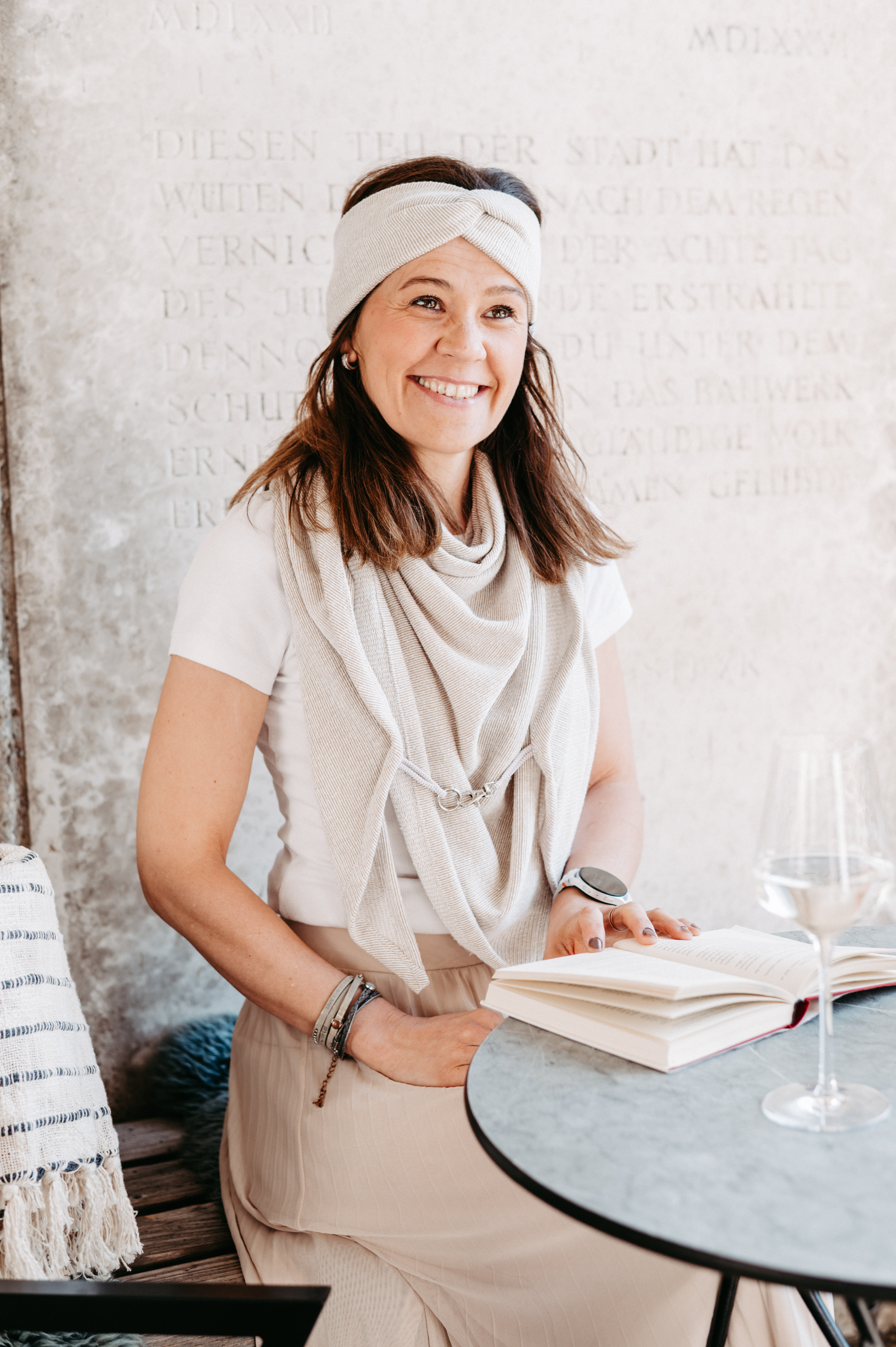 Dreieckstuch Sommer beige Dreieckstuch Sommer beige