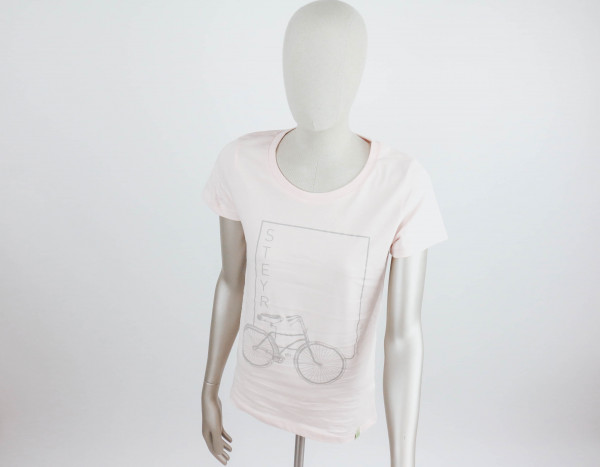 Damen T-Shirt *Steyr Fahrrad* rosa